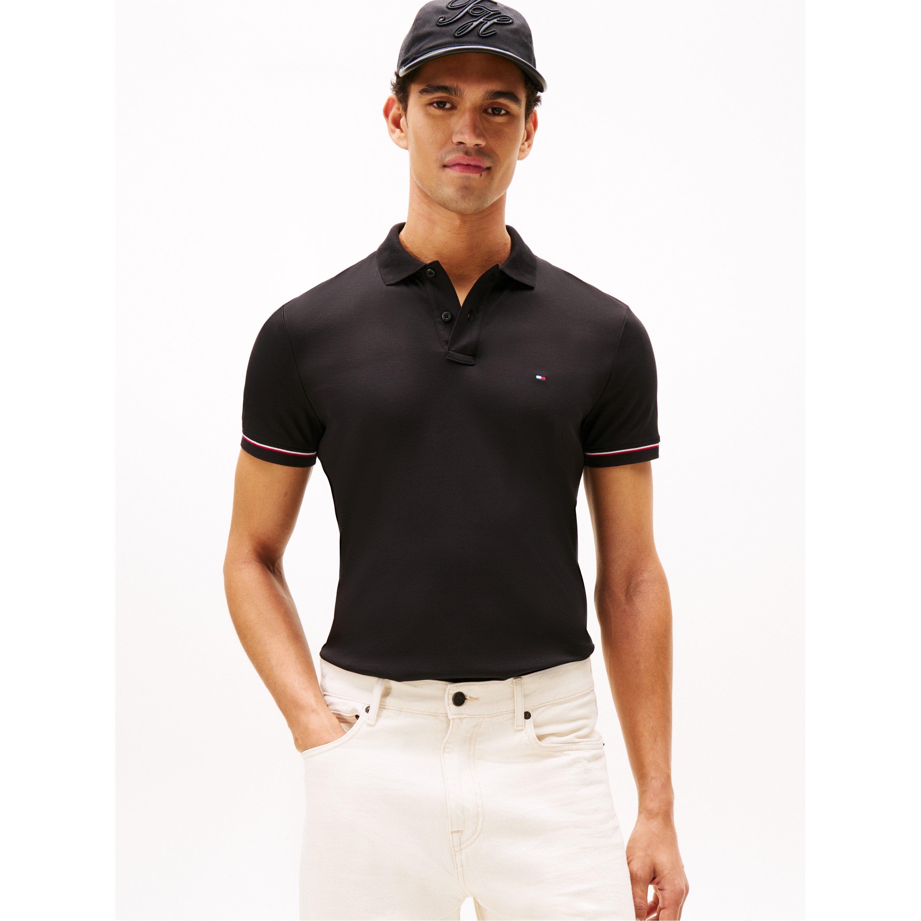 Black - Tommy Hilfiger - Tommy LiquidTip Polo Sn61 - 2