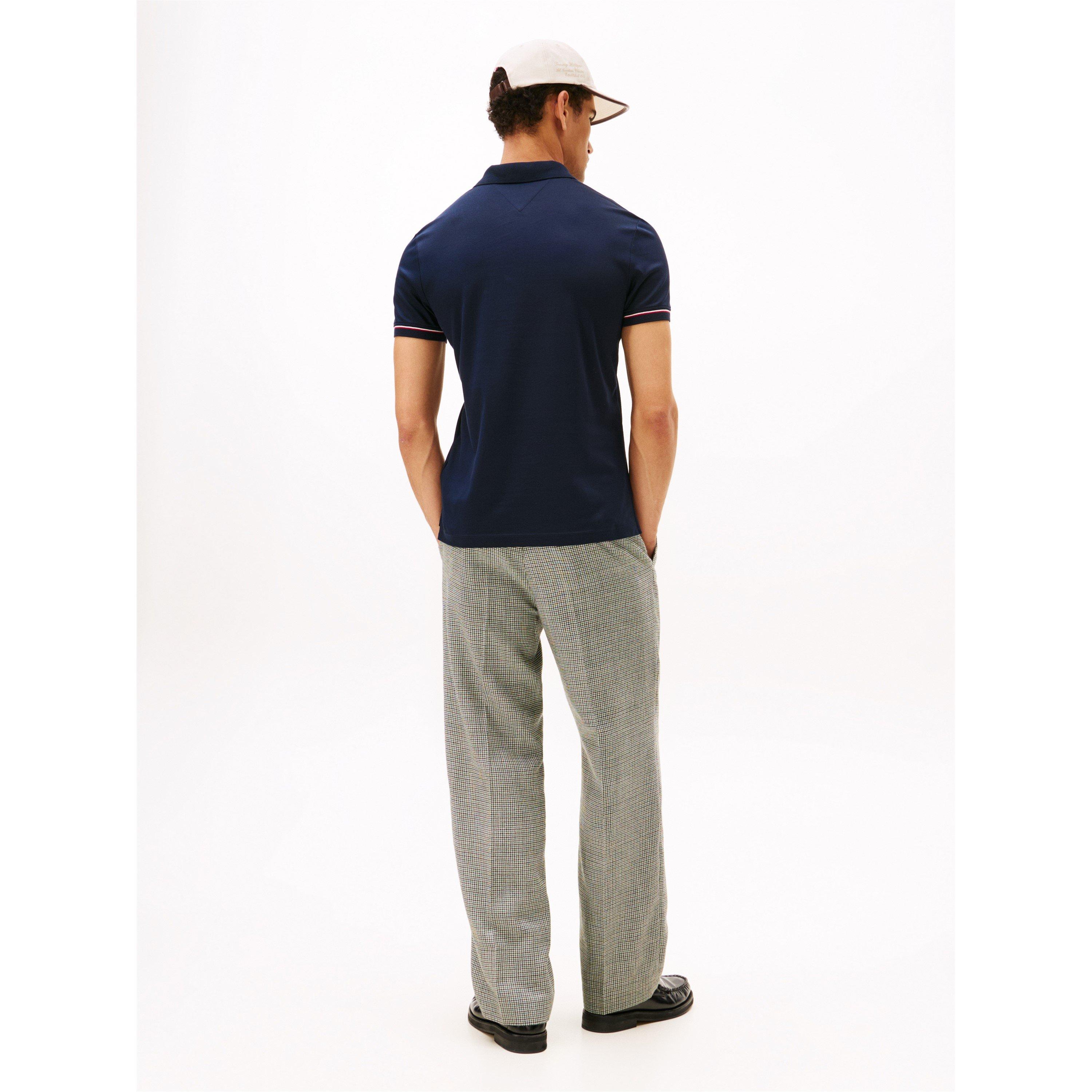 Desert Sky - Tommy Hilfiger - Men's LiquidTip Short Sleeve Polo Shirt - 5