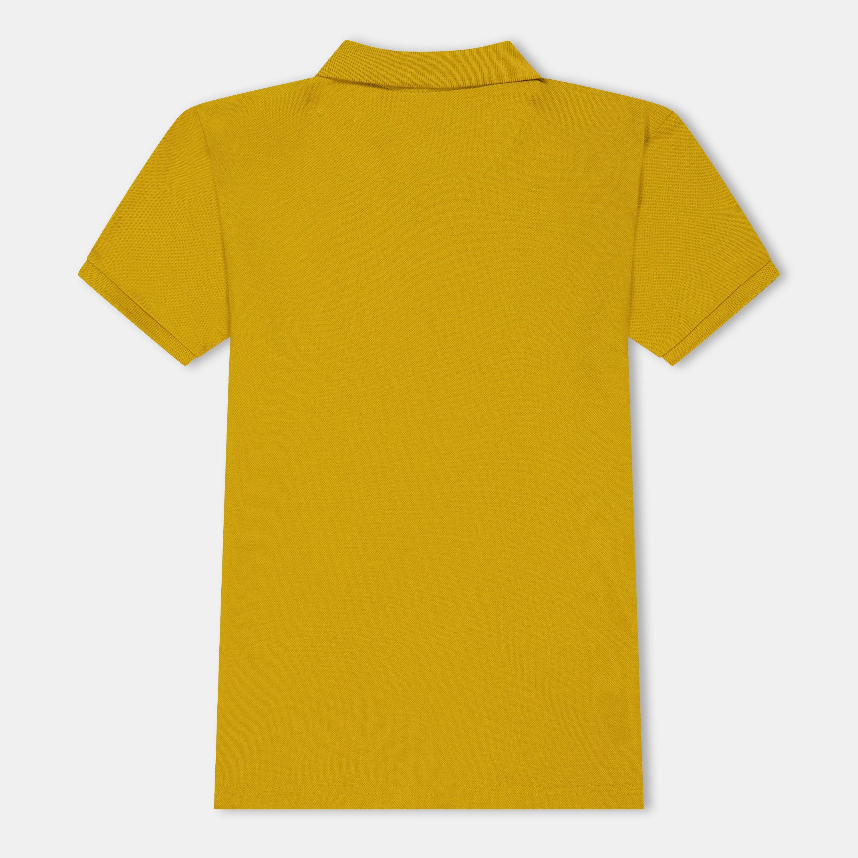 Yellow - Farah - Kids Bugsworth Short Sleeve Polo Shirt - 2