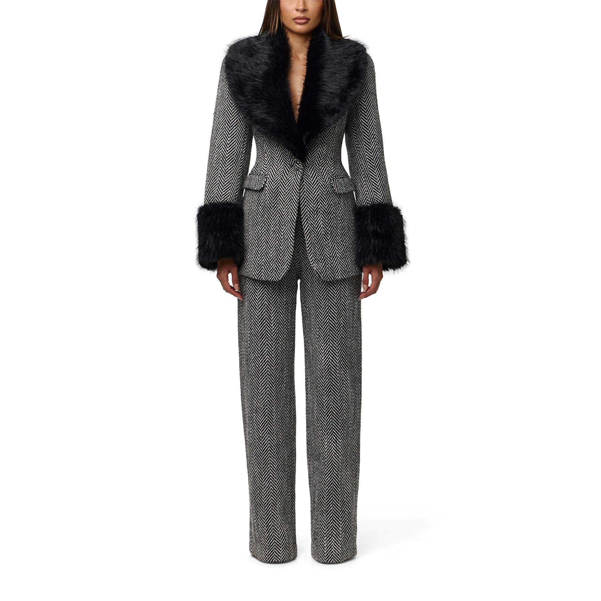 Grey - Naked Wardrobe - Naked W Tailored Trs Ld64 - 4