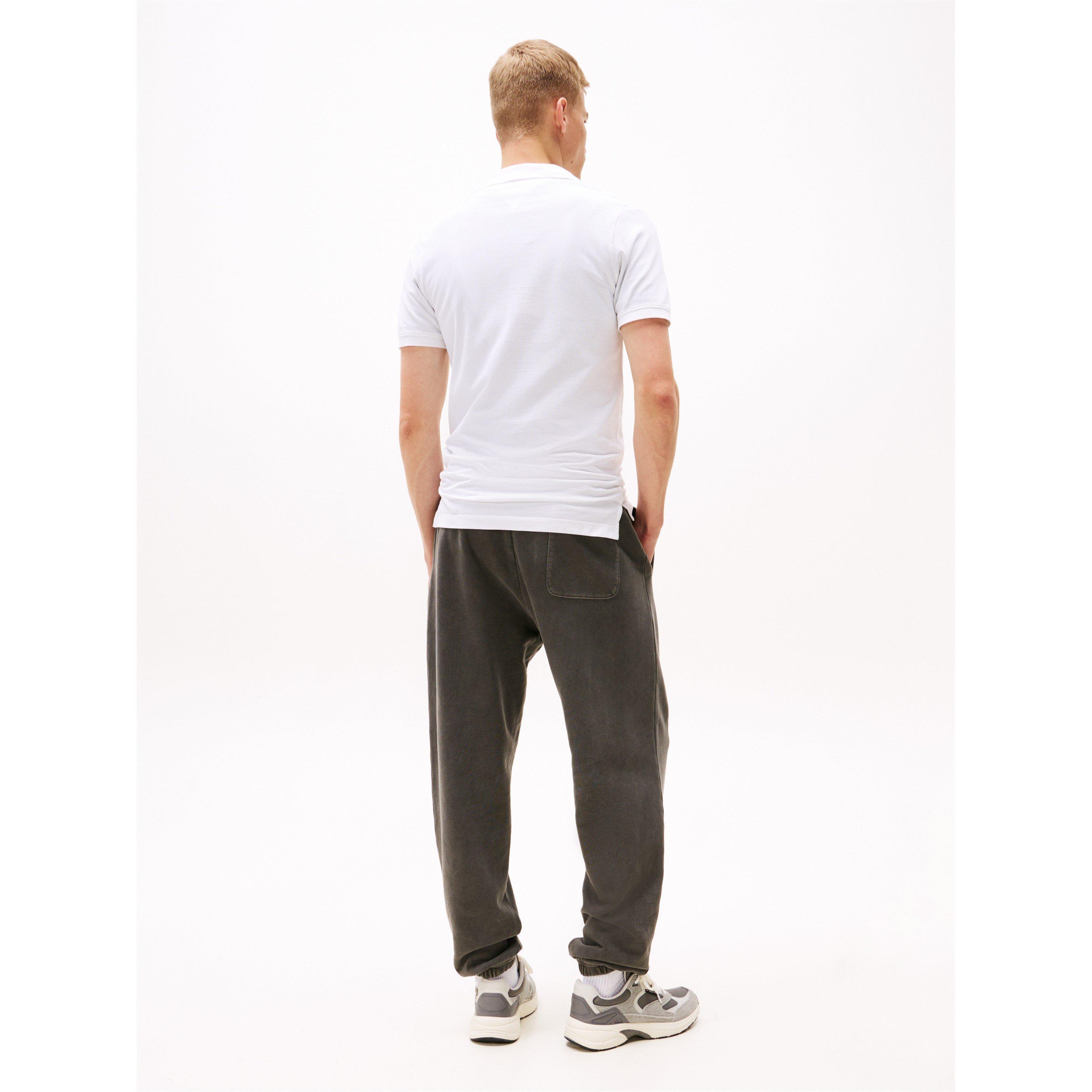 Blanco - Tommy Jeans - Men's Slim Short-Sleeve Polo Shirt - 6