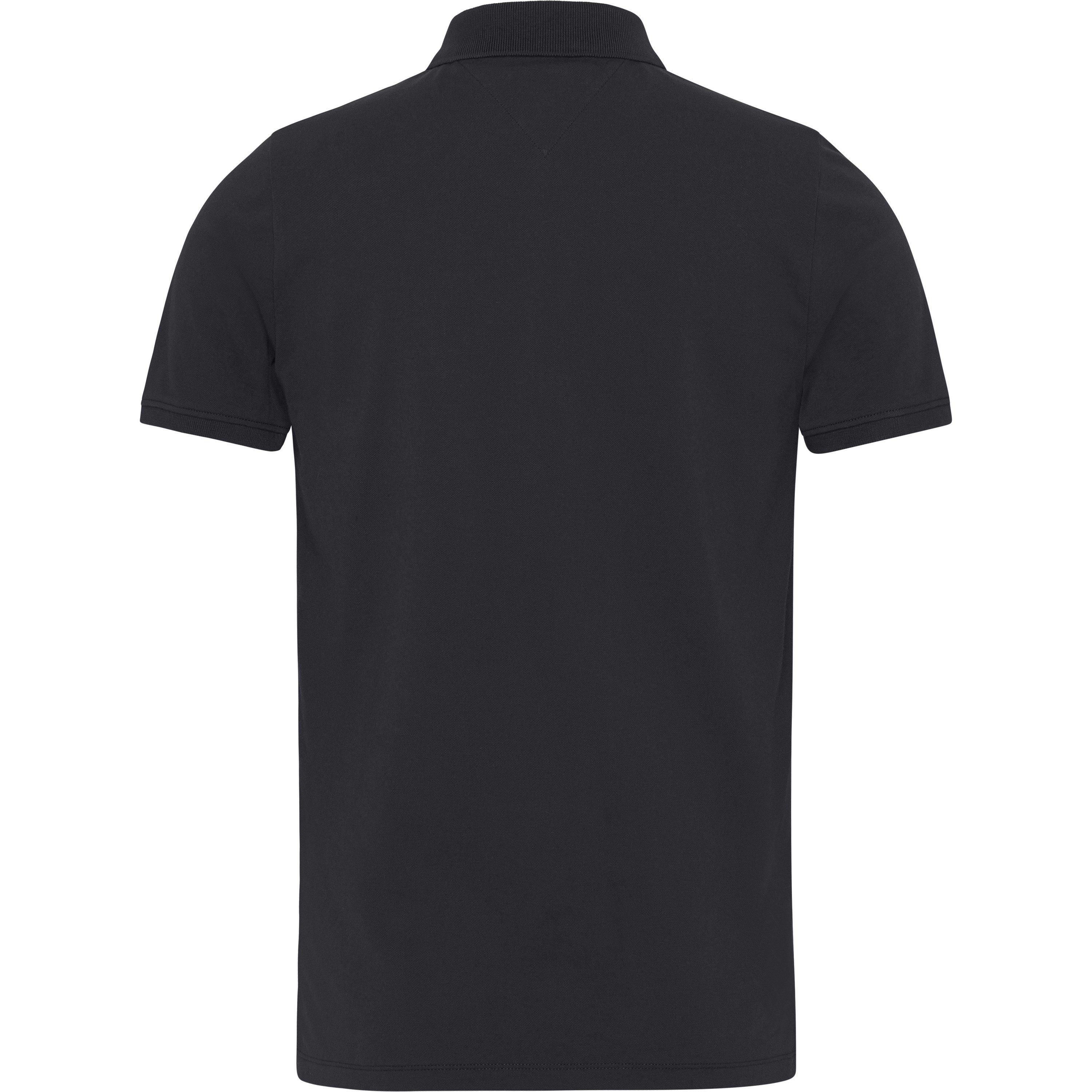 Black - Tommy Jeans - Slim Short-Sleeve Polo Shirt - 6