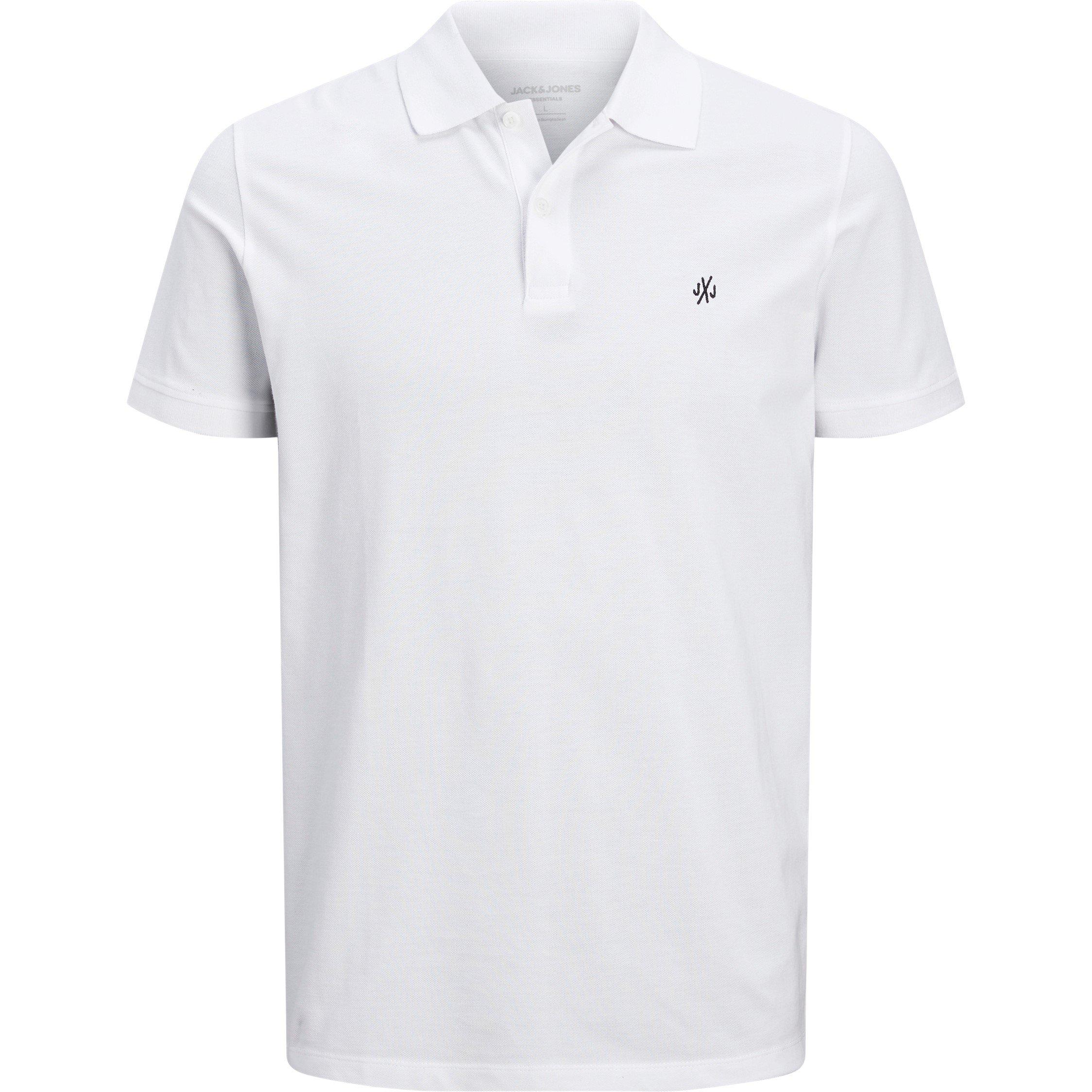 Gry/Blck/Wht - Jack and Jones - 3-Pack Short Sleeve Polo Shirt Mens - 2