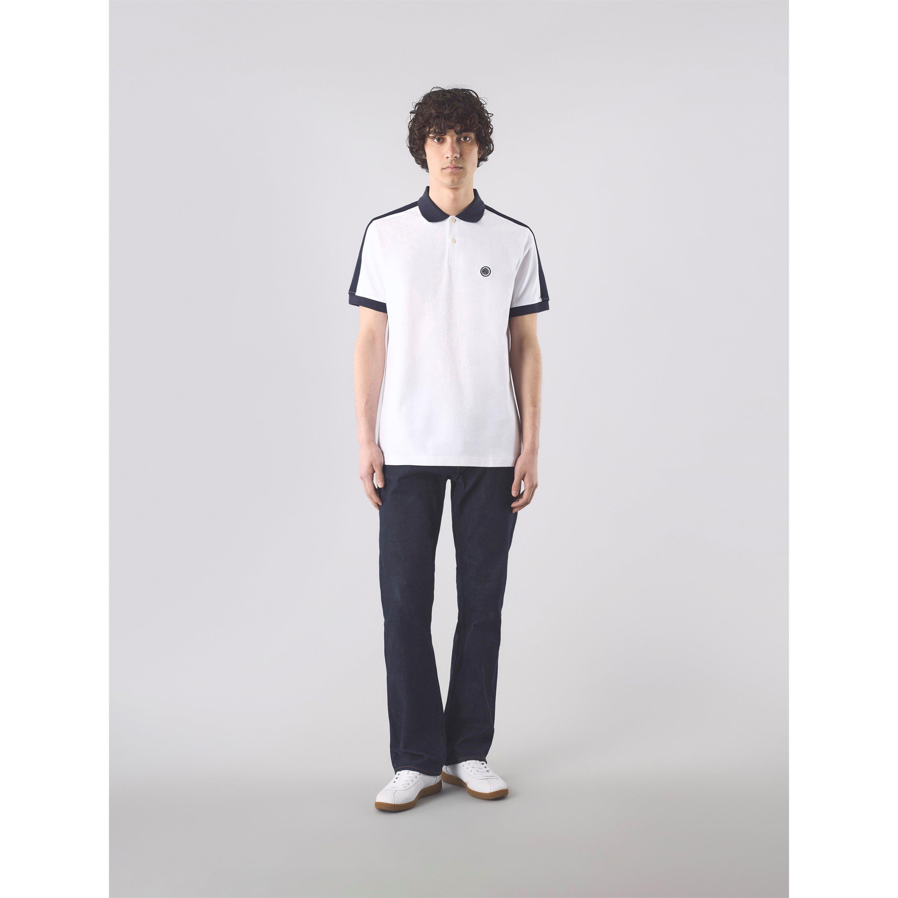 Wit - Pretty Green - Men's PG Denton Short-Sleeve Polo Shirt - 2