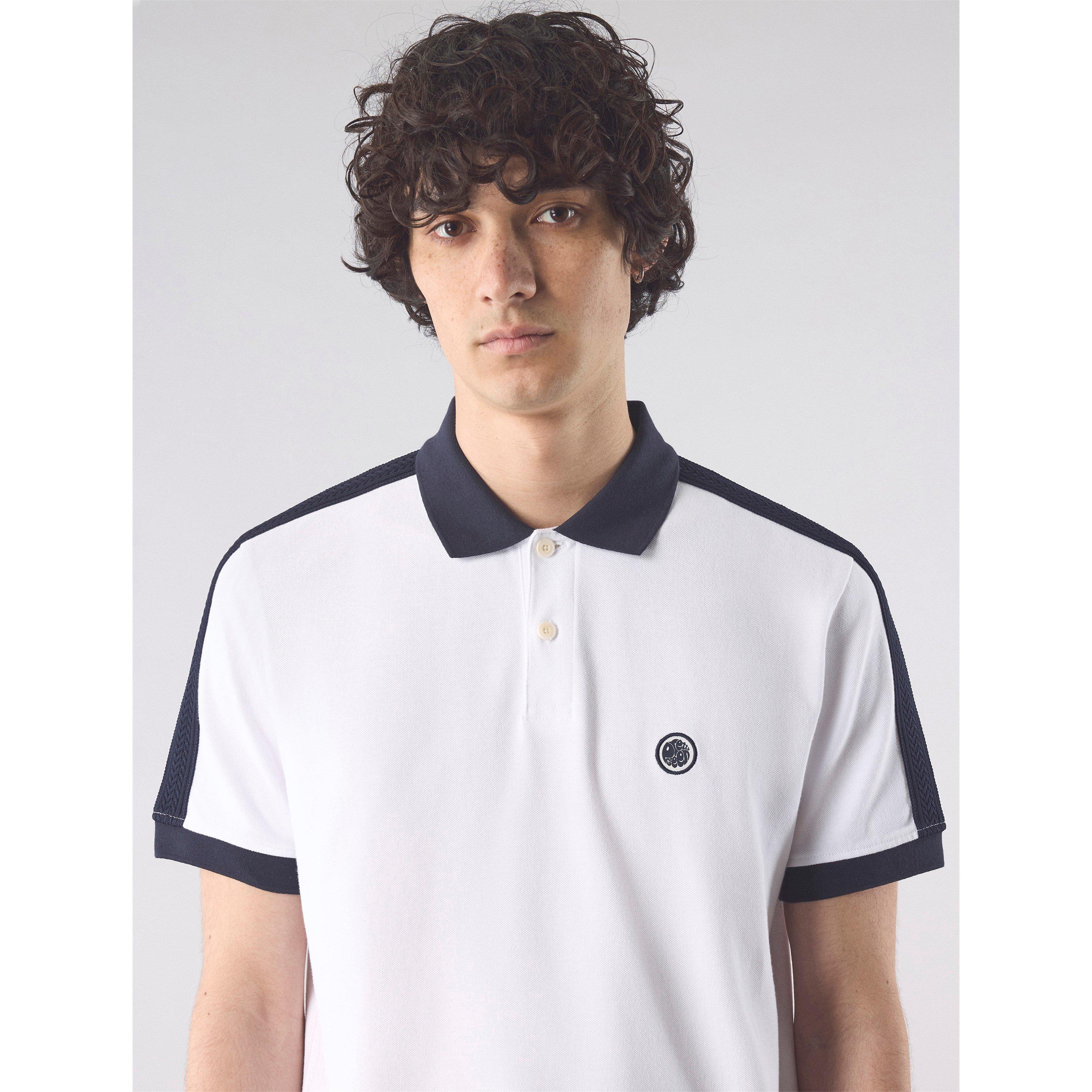 Wit - Pretty Green - Men's PG Denton Short-Sleeve Polo Shirt - 4