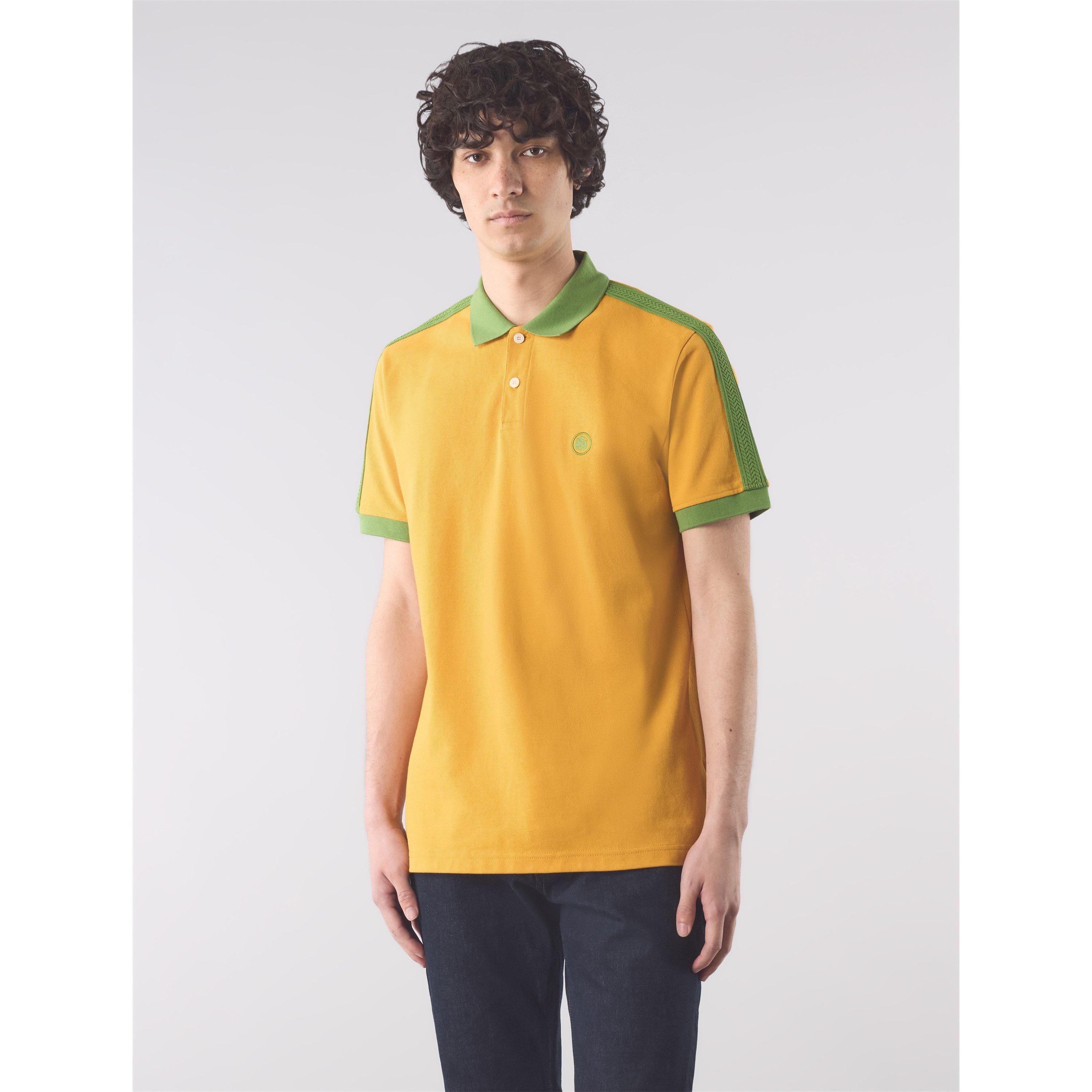Geel - Pretty Green - Men's PG Denton Short-Sleeve Polo Shirt - 3
