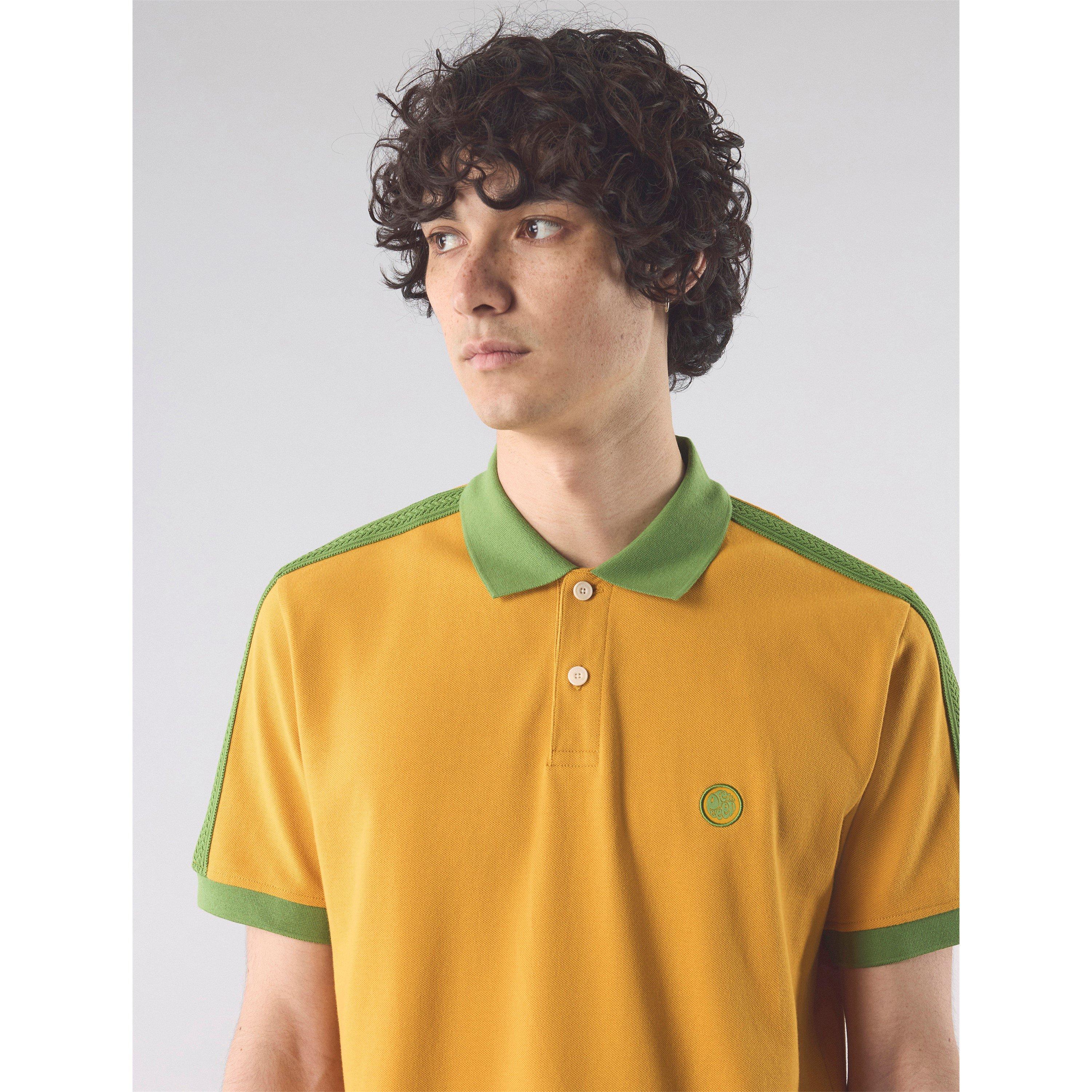 Geel - Pretty Green - Men's PG Denton Short-Sleeve Polo Shirt - 4