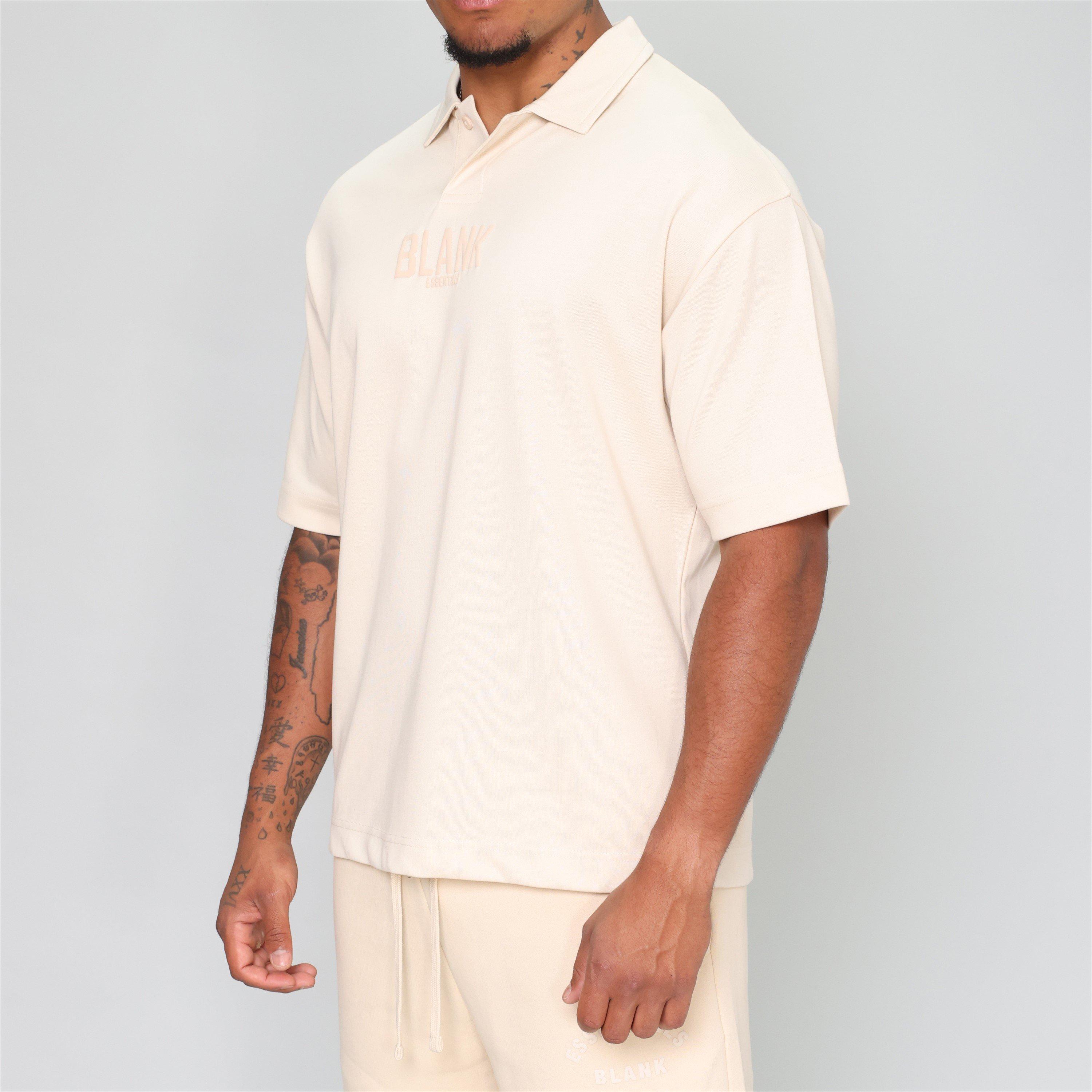 Summer Sand - Blank Essentials - Essentials Oversize Polo T-shirt - 3