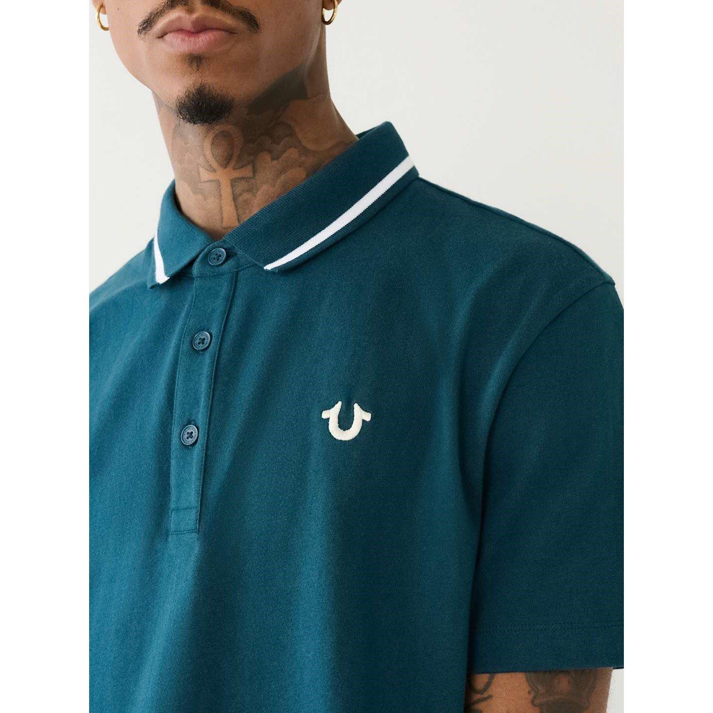 Stagno Riflettente - True Religion - Logo Short-Sleeve Polo Shirt - 3