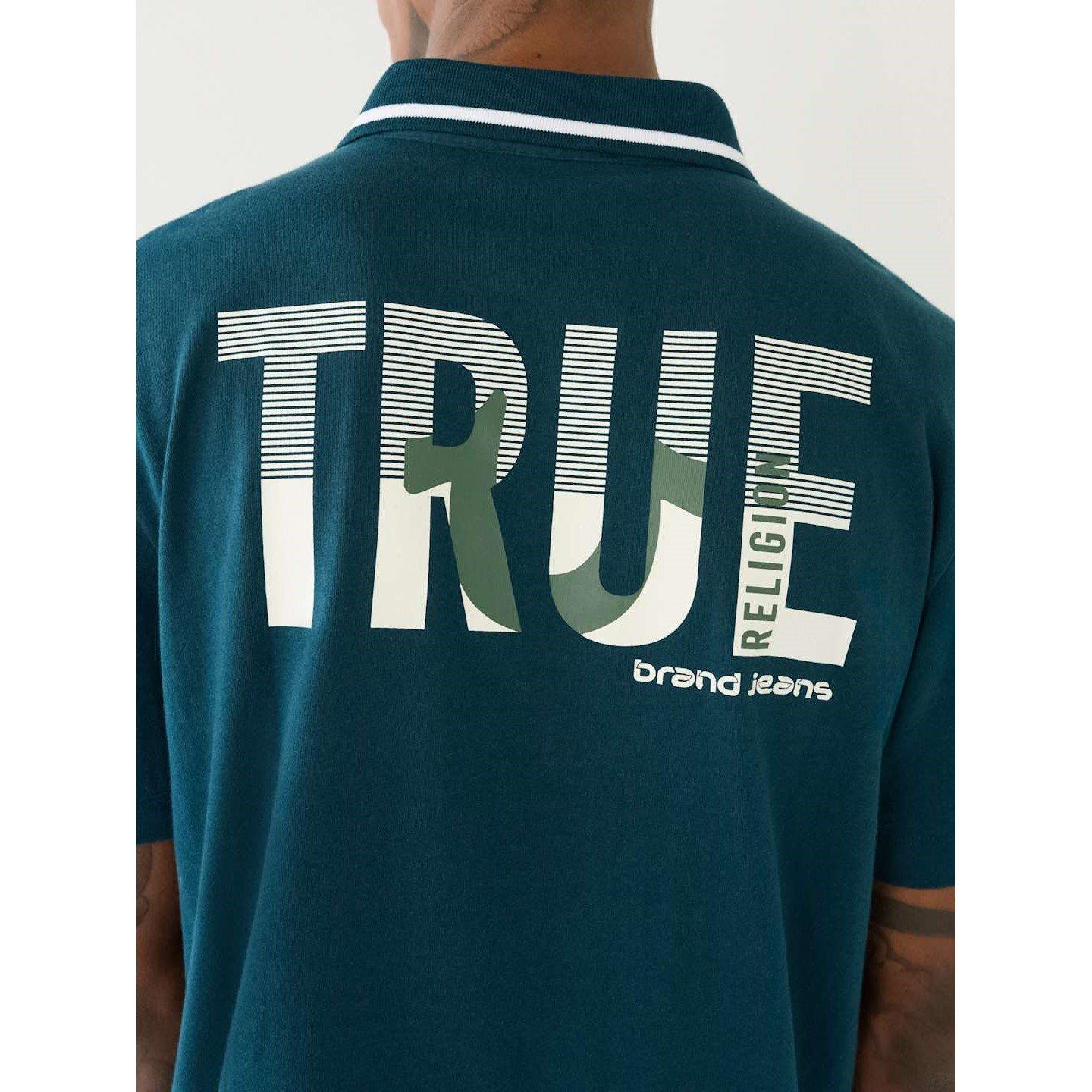 Stagno Riflettente - True Religion - Logo Short-Sleeve Polo Shirt - 4