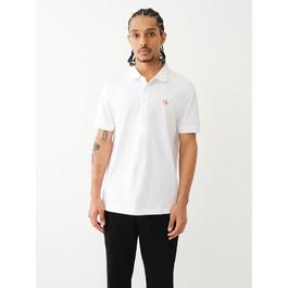 True Religion Patched Logo Polo Shirt