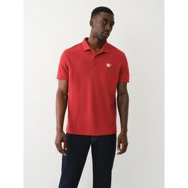 True Religion Patched Logo Polo Shirt