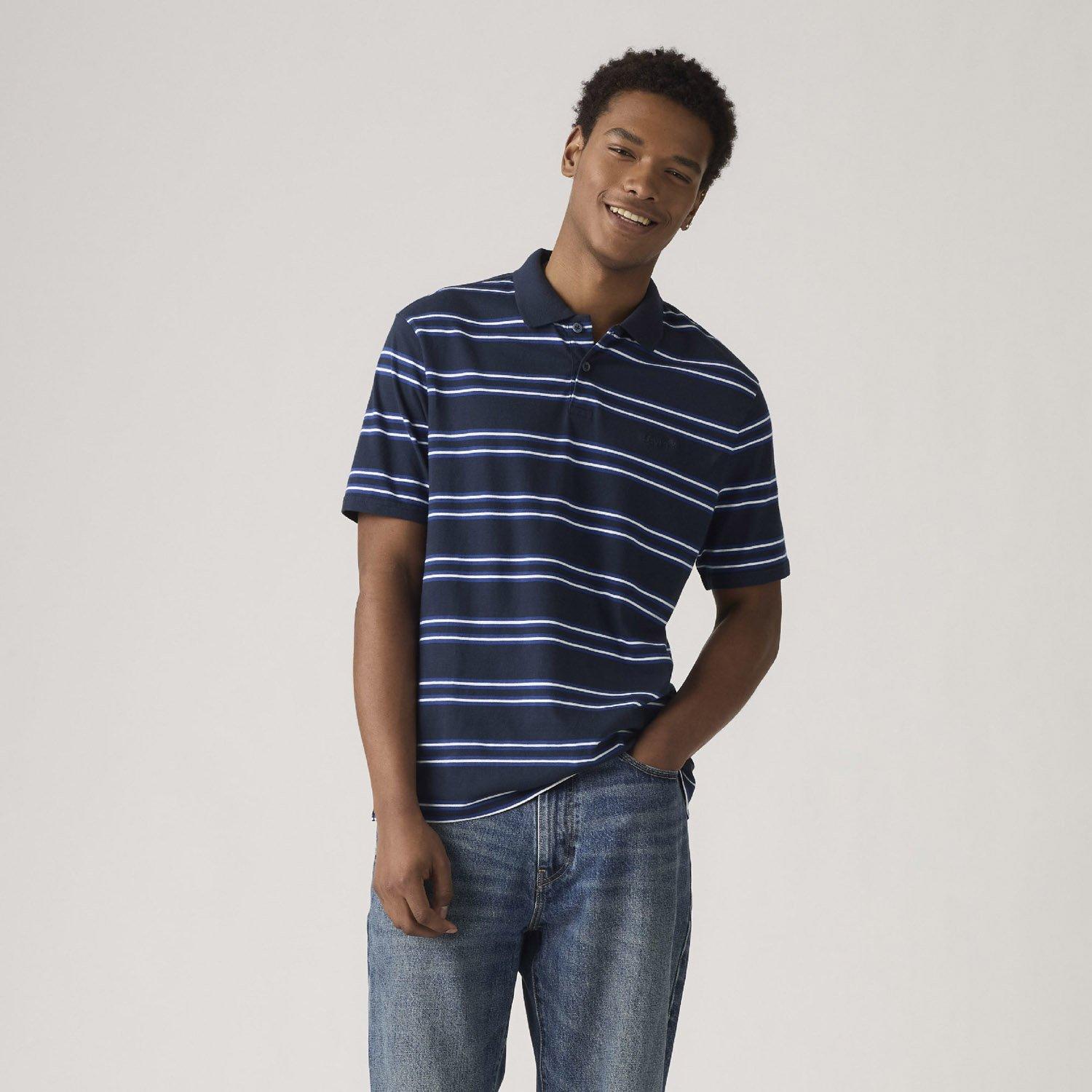 Americana azul marino - Levis - Levis Striped Polo S Sn99 - 2