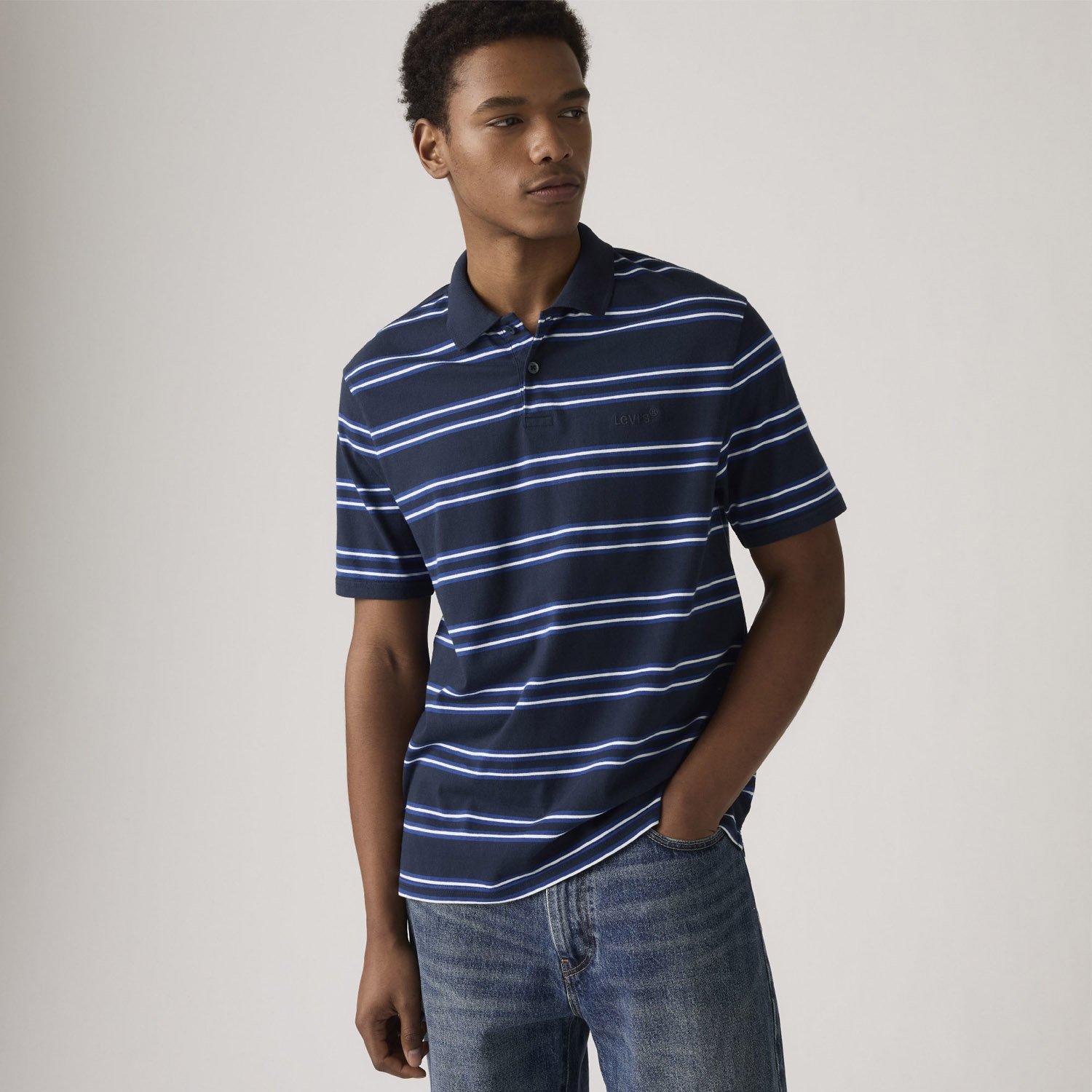 Americana azul marino - Levis - Levis Striped Polo S Sn99 - 3
