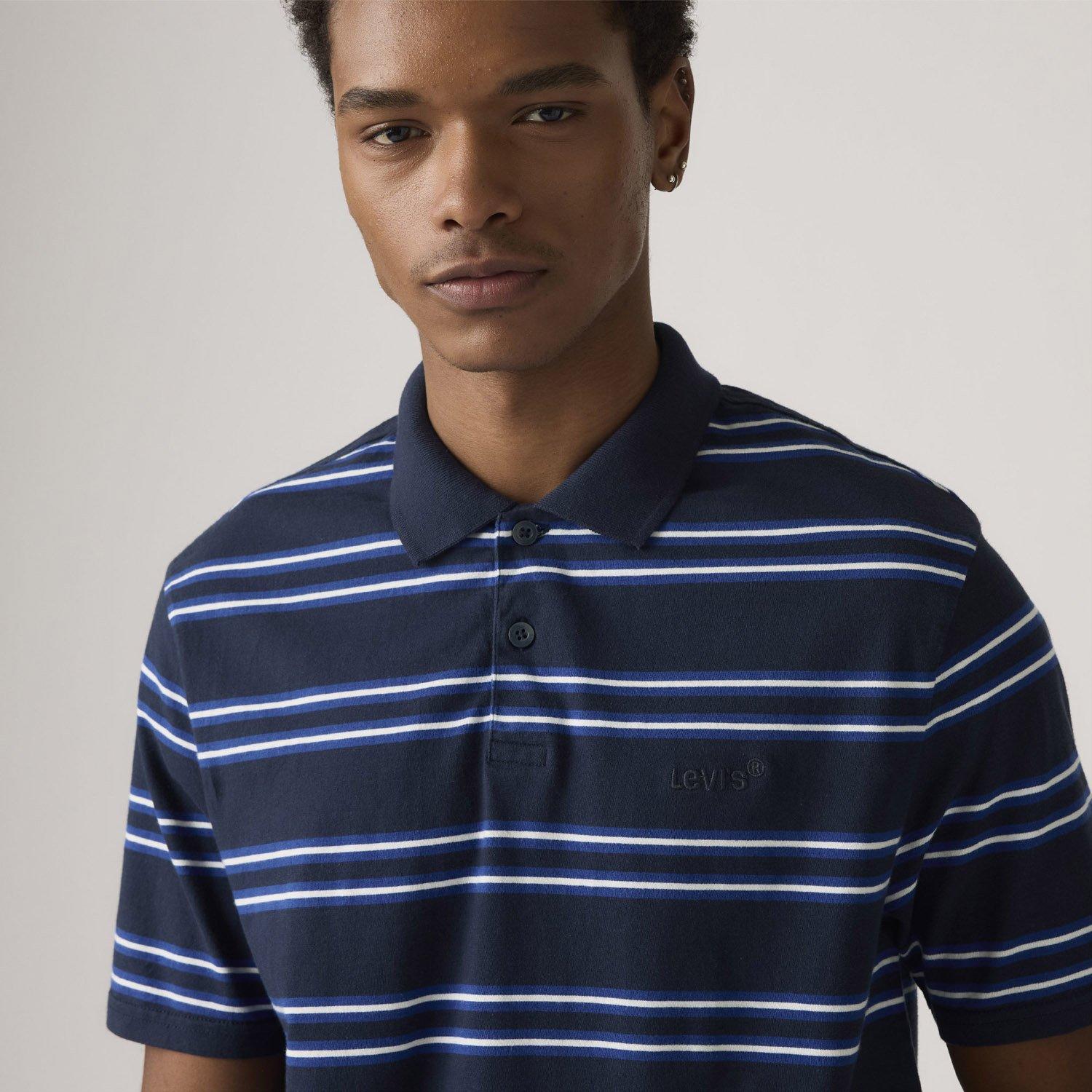 Americana azul marino - Levis - Levis Striped Polo S Sn99 - 4