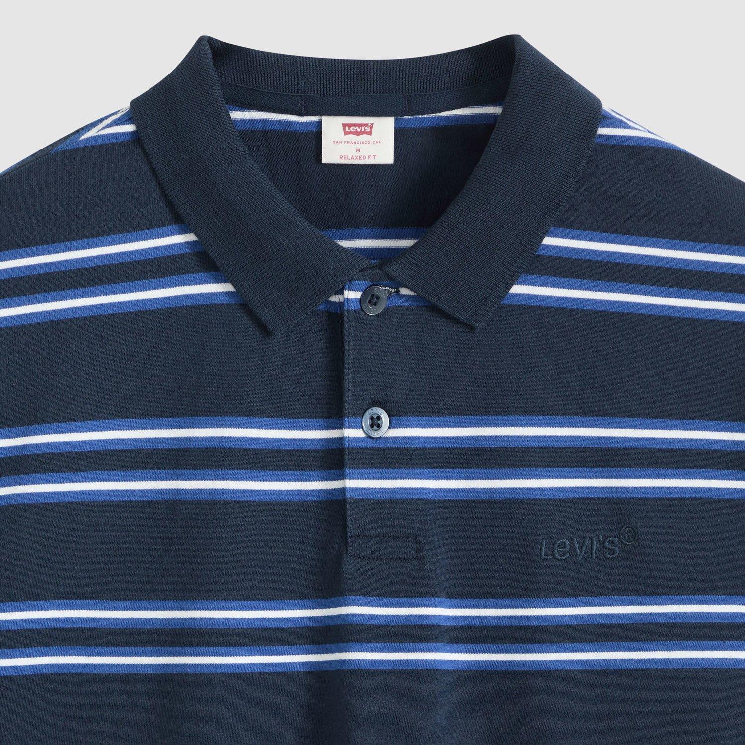 Americana azul marino - Levis - Levis Striped Polo S Sn99 - 5