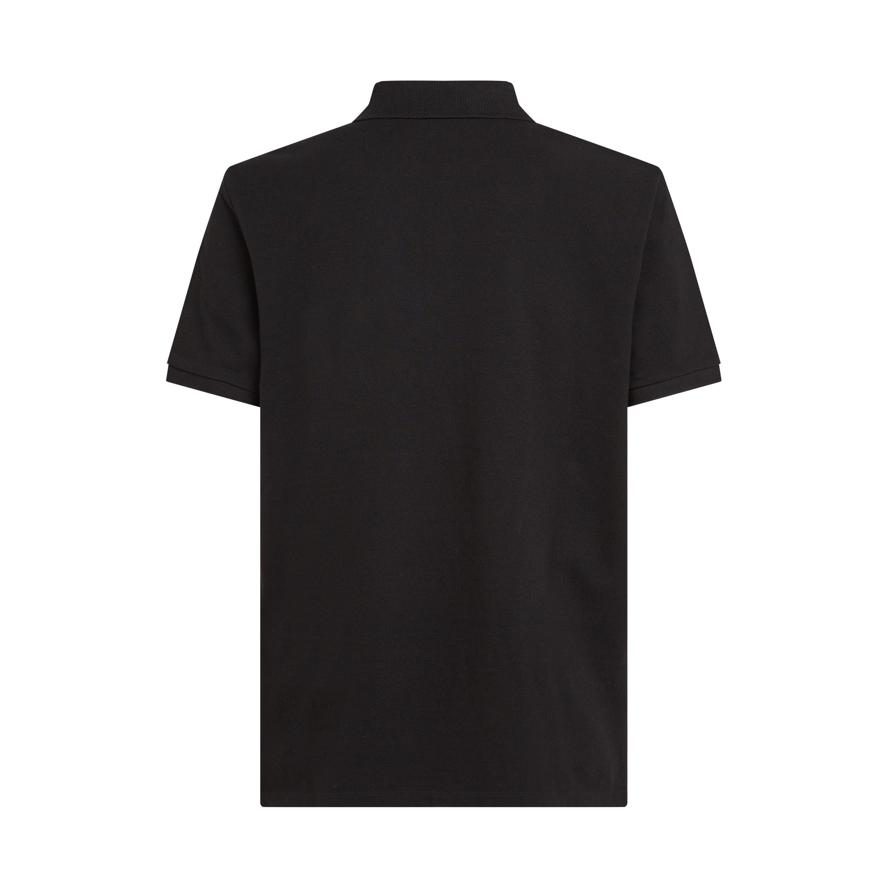 Black UB1 - Calvin Klein Jeans - Men's CKJ Pique Short-Sleeve Polo Shirt - 7