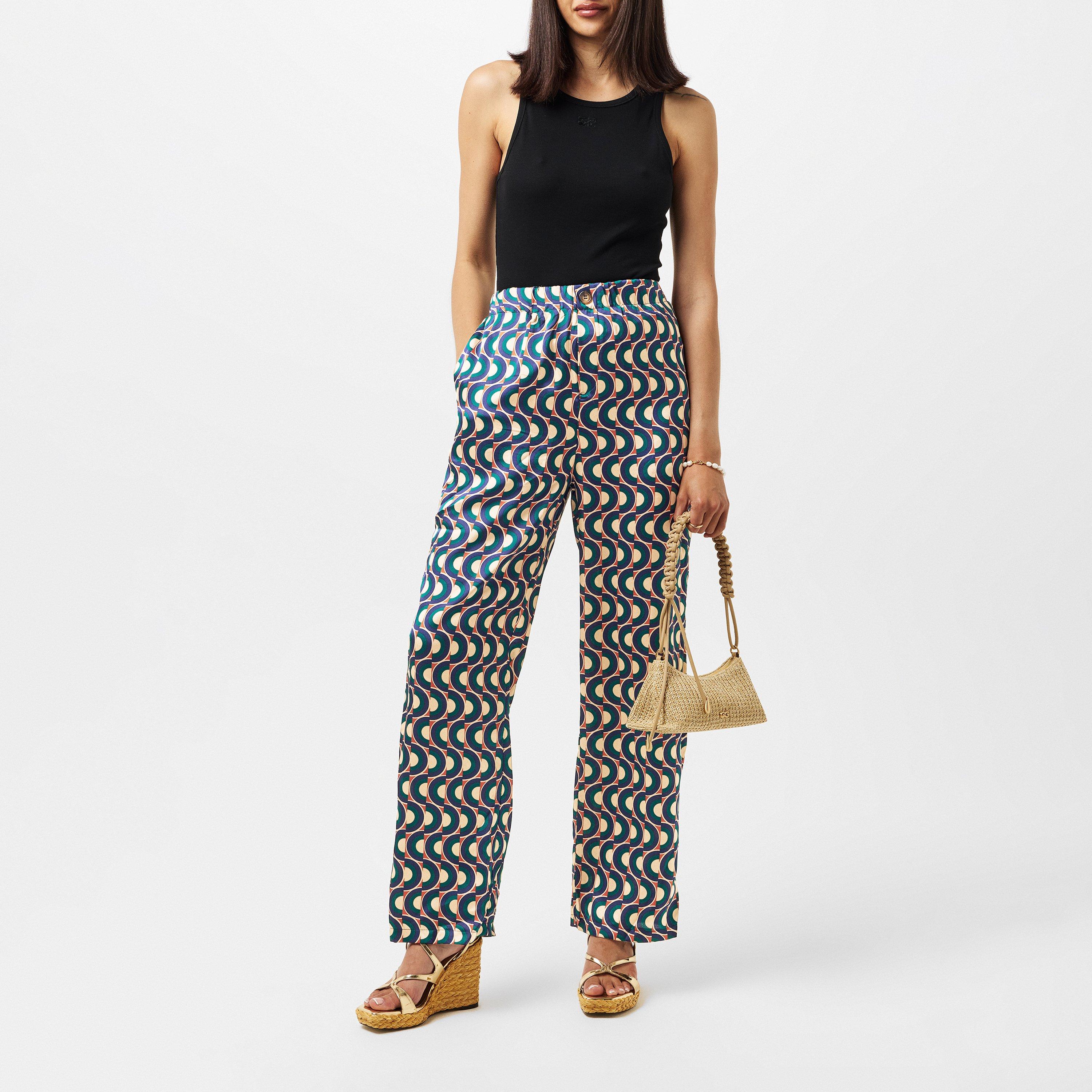Multi - AX Paris - Multi Printed Trousers - 5