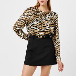 MICHAEL Michael Kors Metallic Blouse