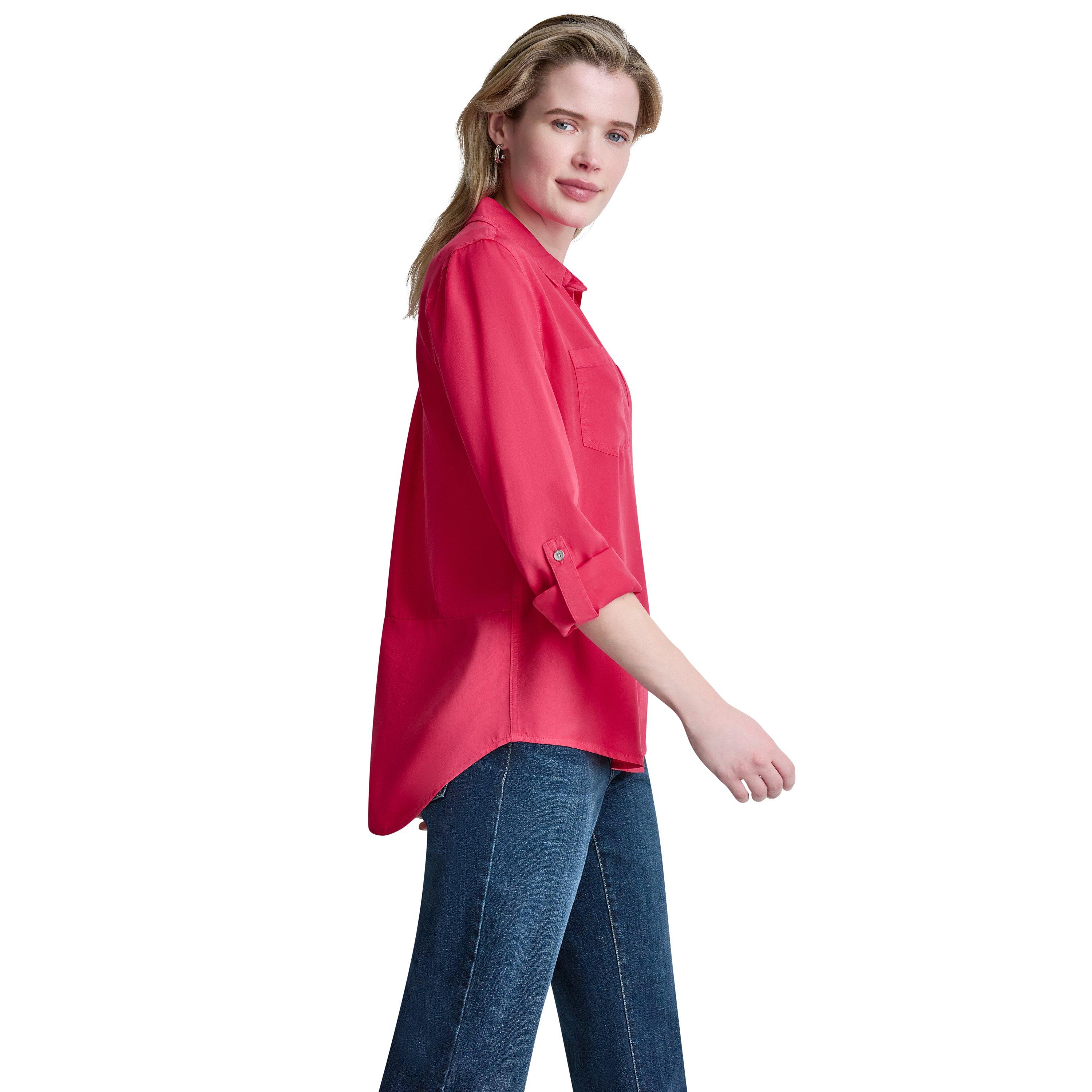 Punch - DKNY - Women's Long Sleeve Blouse - 2