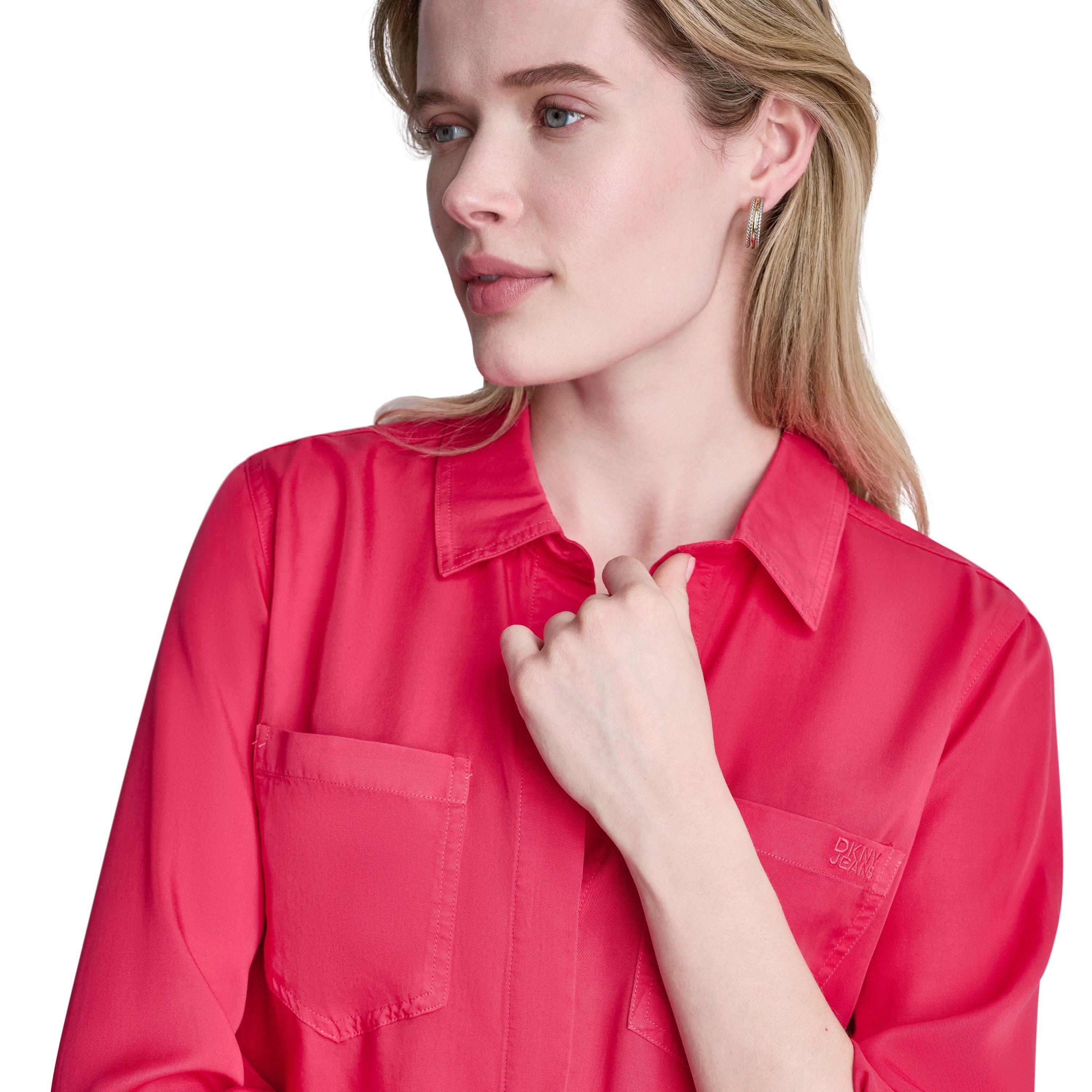 Punch - DKNY - Women's Long Sleeve Blouse - 5