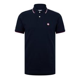 Pretty Green PG Tilby Tape Polo Sn44