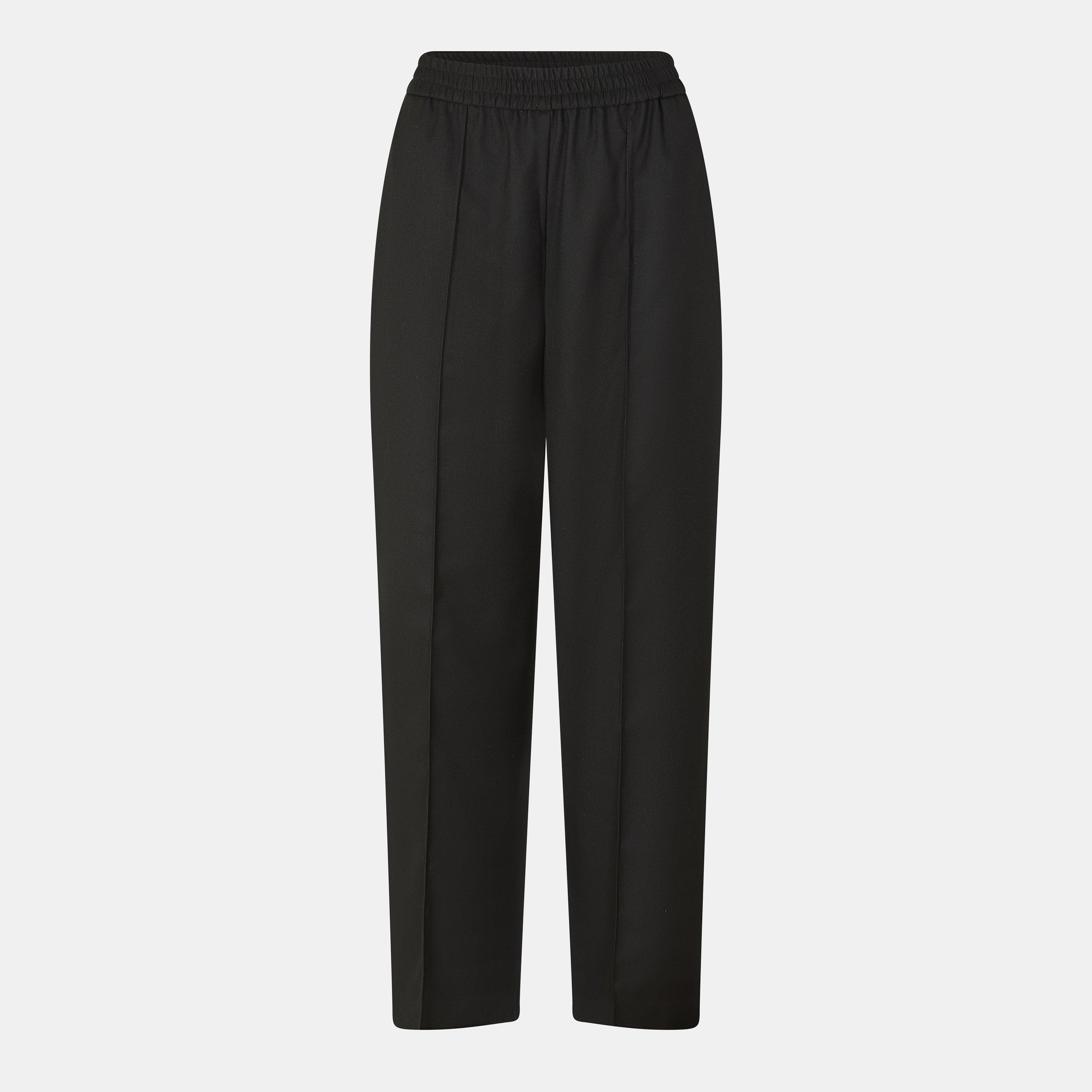 Nobodys Child Women's Nobody's Mid Rise Straight Leg Trousers - Black