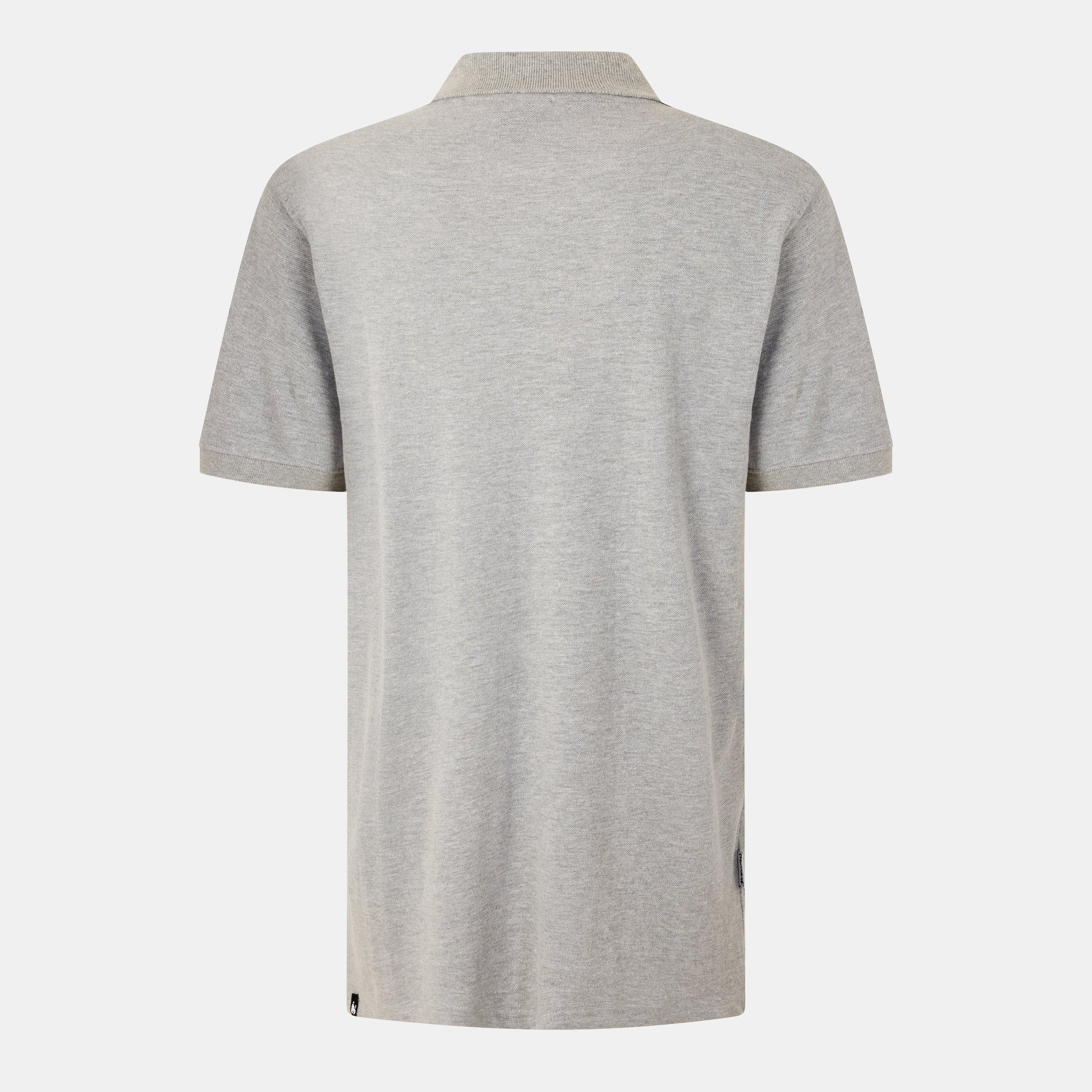 Grey - Money - A-Track SS Polo - 2