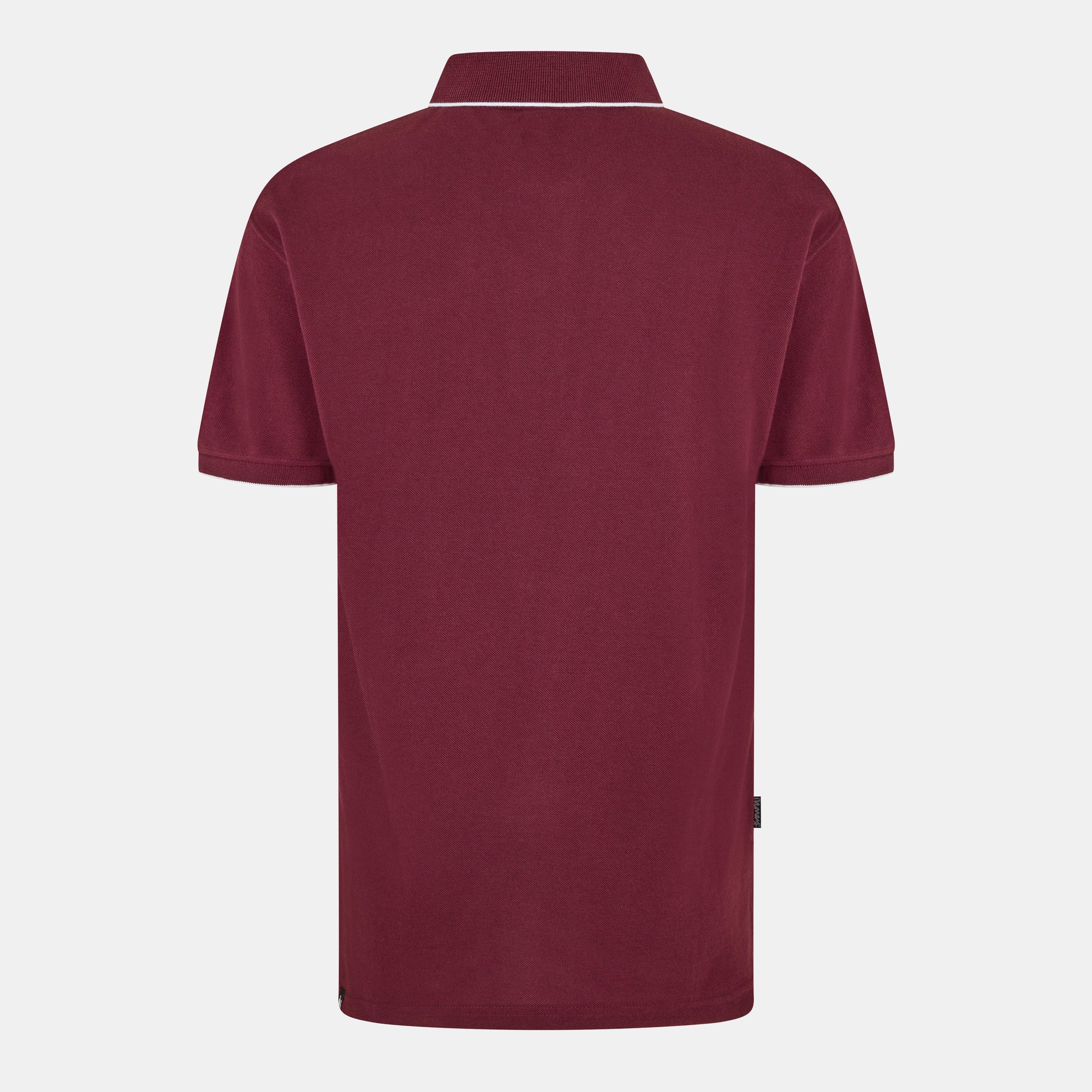 Red - Money - Short-Sleeve Polo Shirt - 2