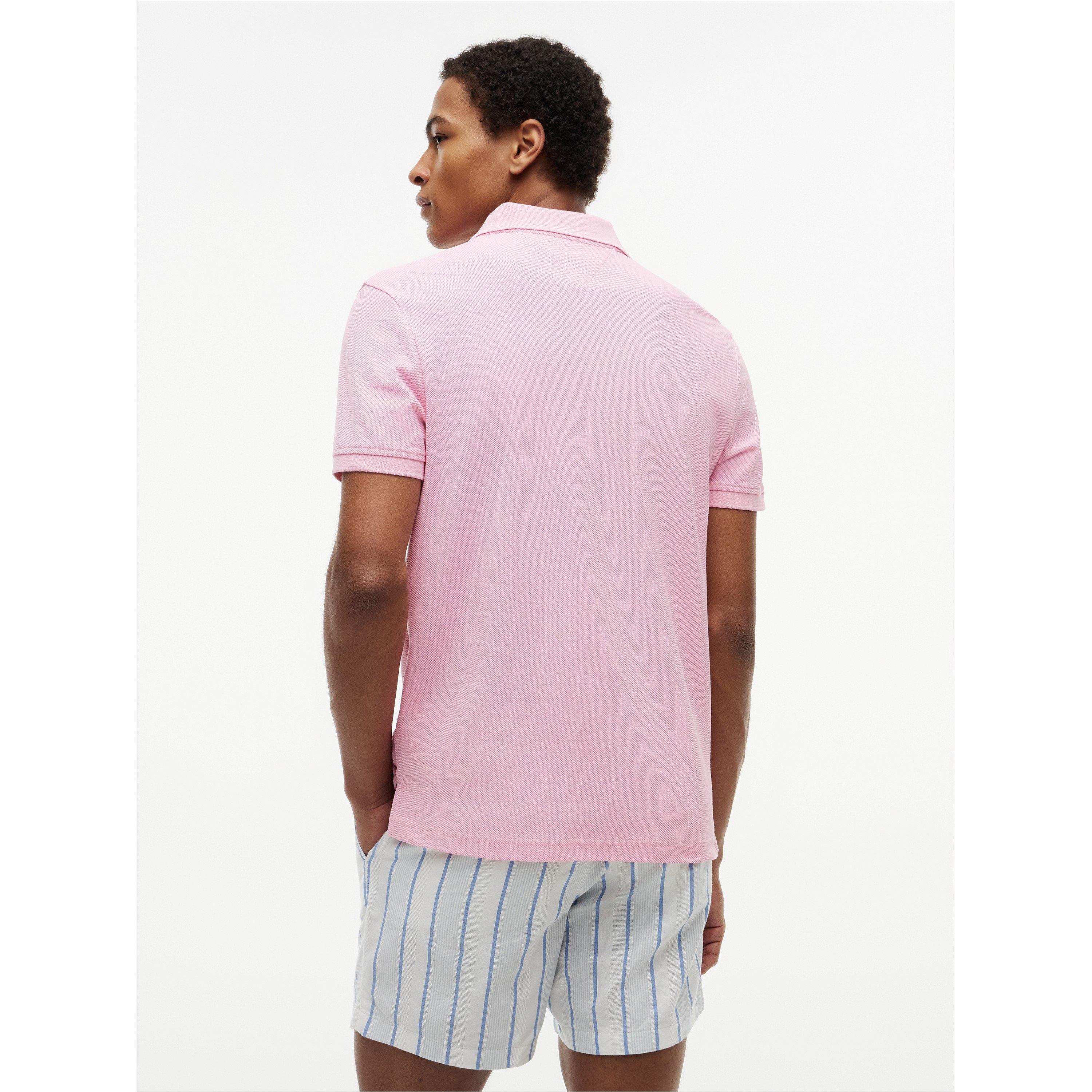 Classic Pink - Tommy Hilfiger - Tommy ScriptReg Polo Sn63 - 5