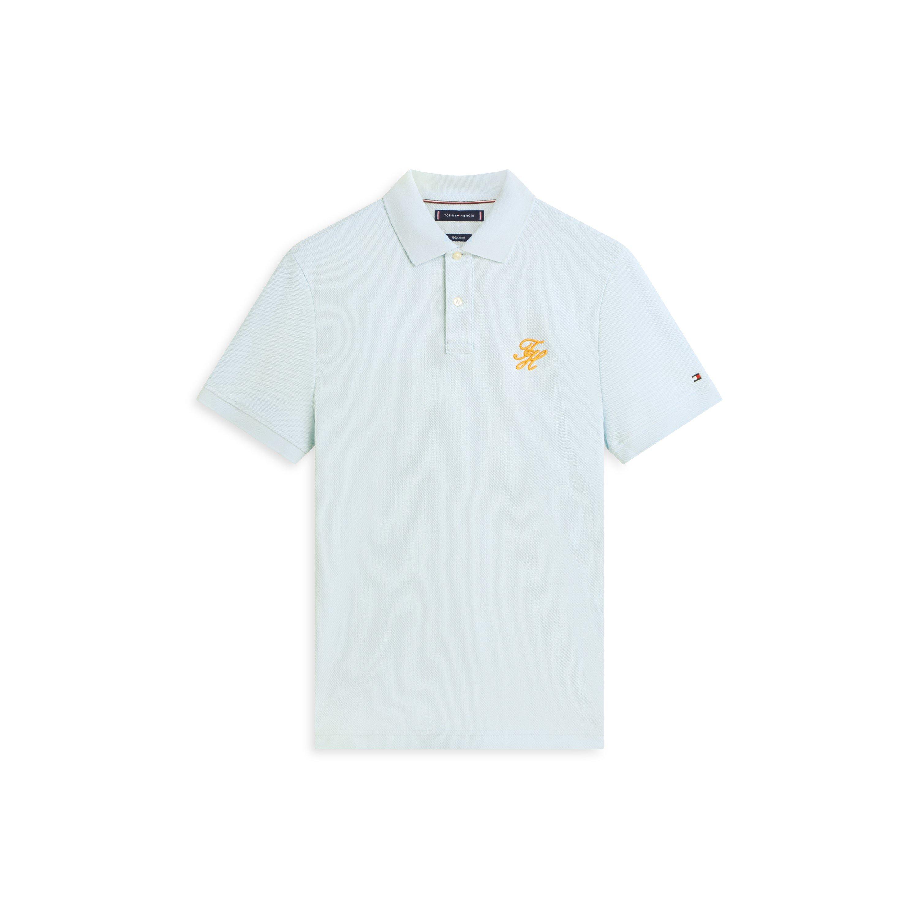 Tommy Hilfiger Men's Short Sleeve Polo Shirt - Keepsake Blue - L