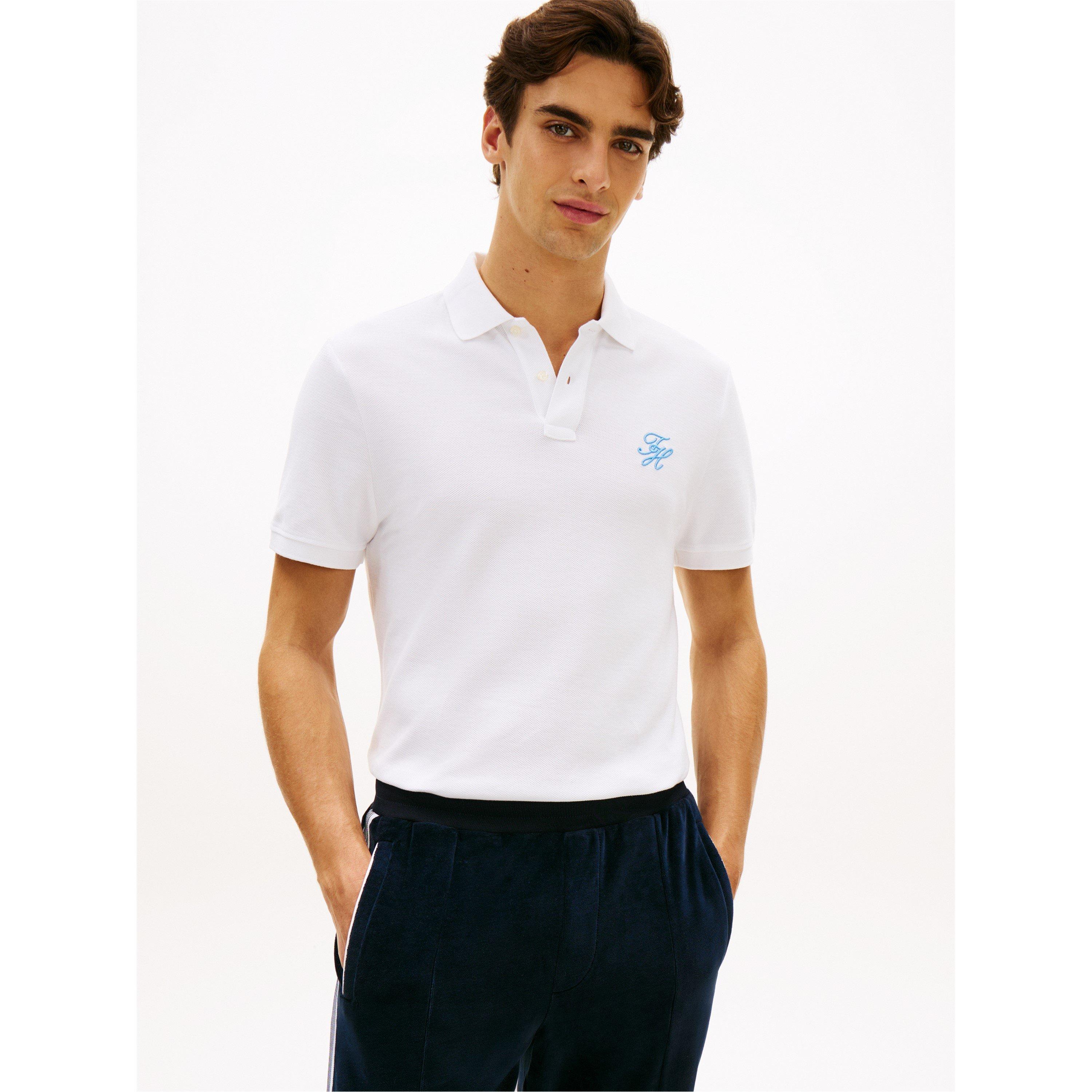 White - Tommy Hilfiger - Tommy ScriptReg Polo Sn63 - 2