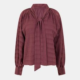 Nobodys Child Women's Celeste Long-Sleeve Blouse