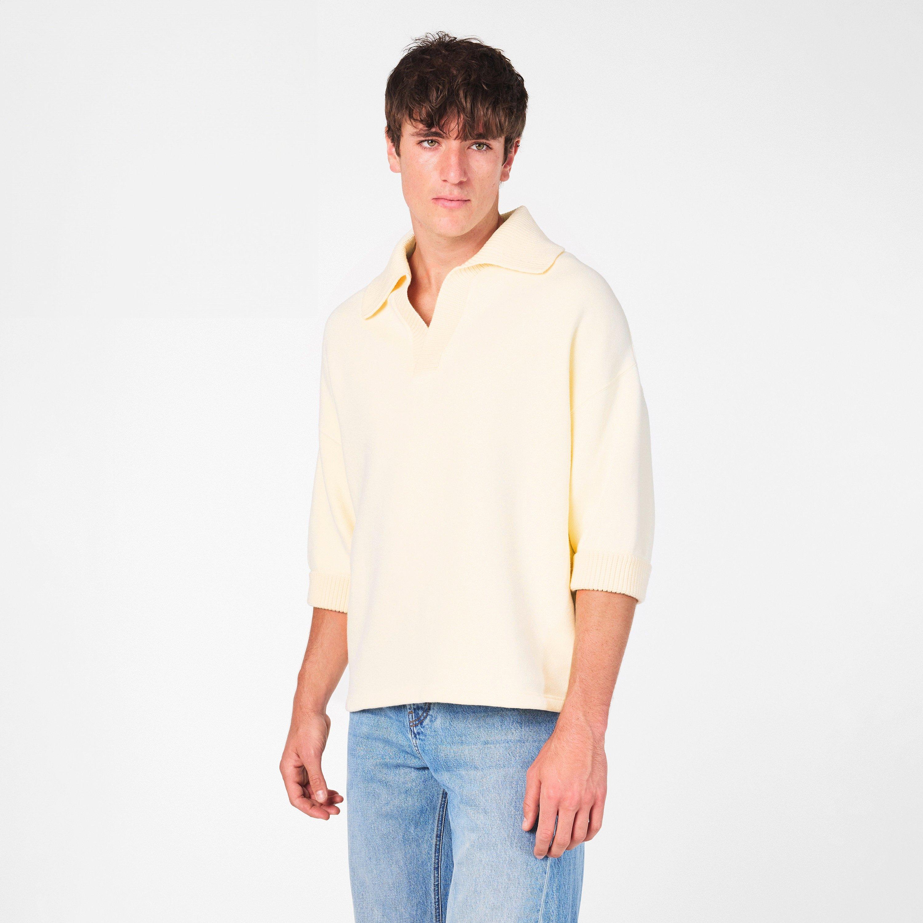 Beige - Jacquemus - Men's Short-Sleeve Polo - 3