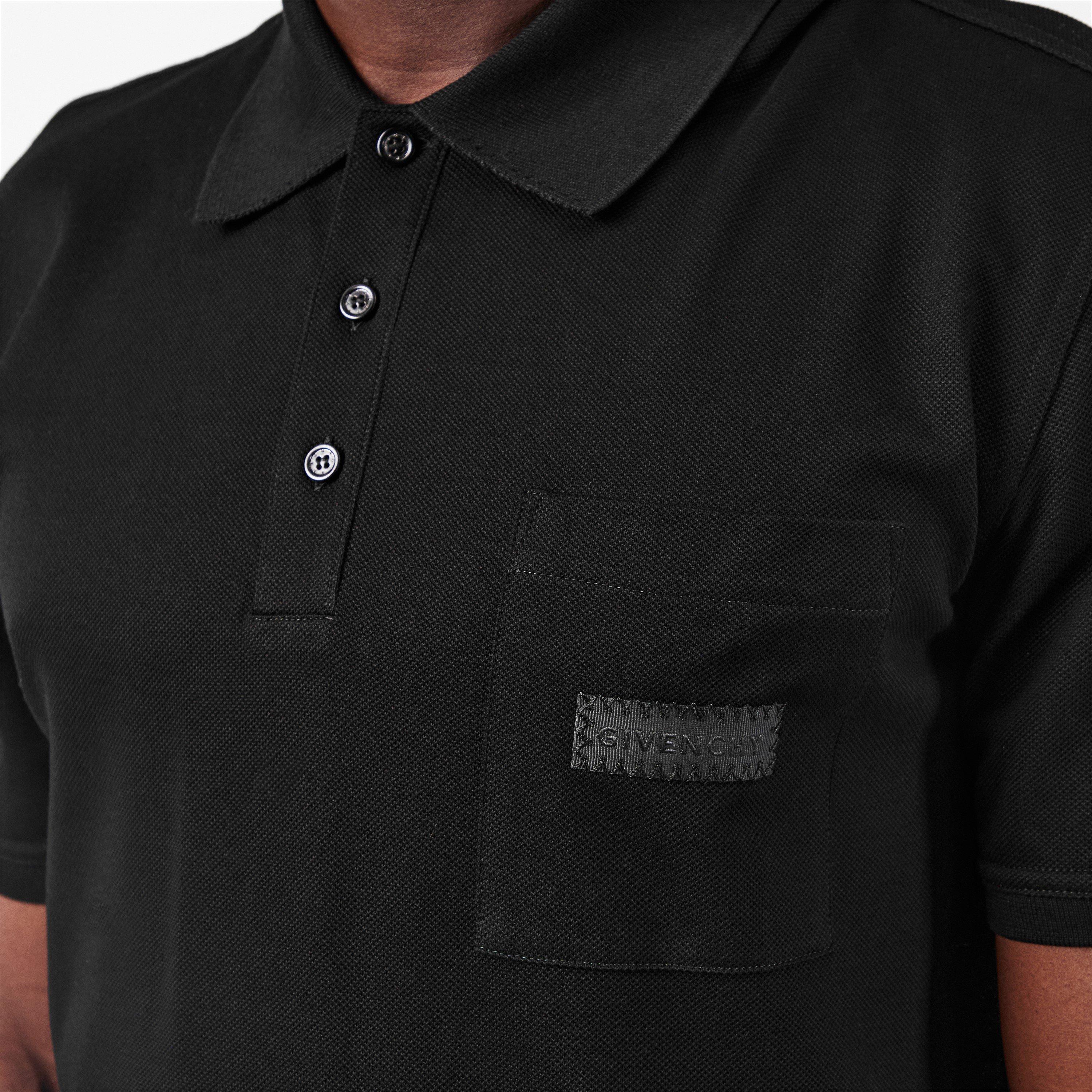 Black - GIVENCHY - Men's Short-Sleeve Polos - 5