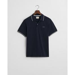 Gant Tipped Pique Polo Shirt