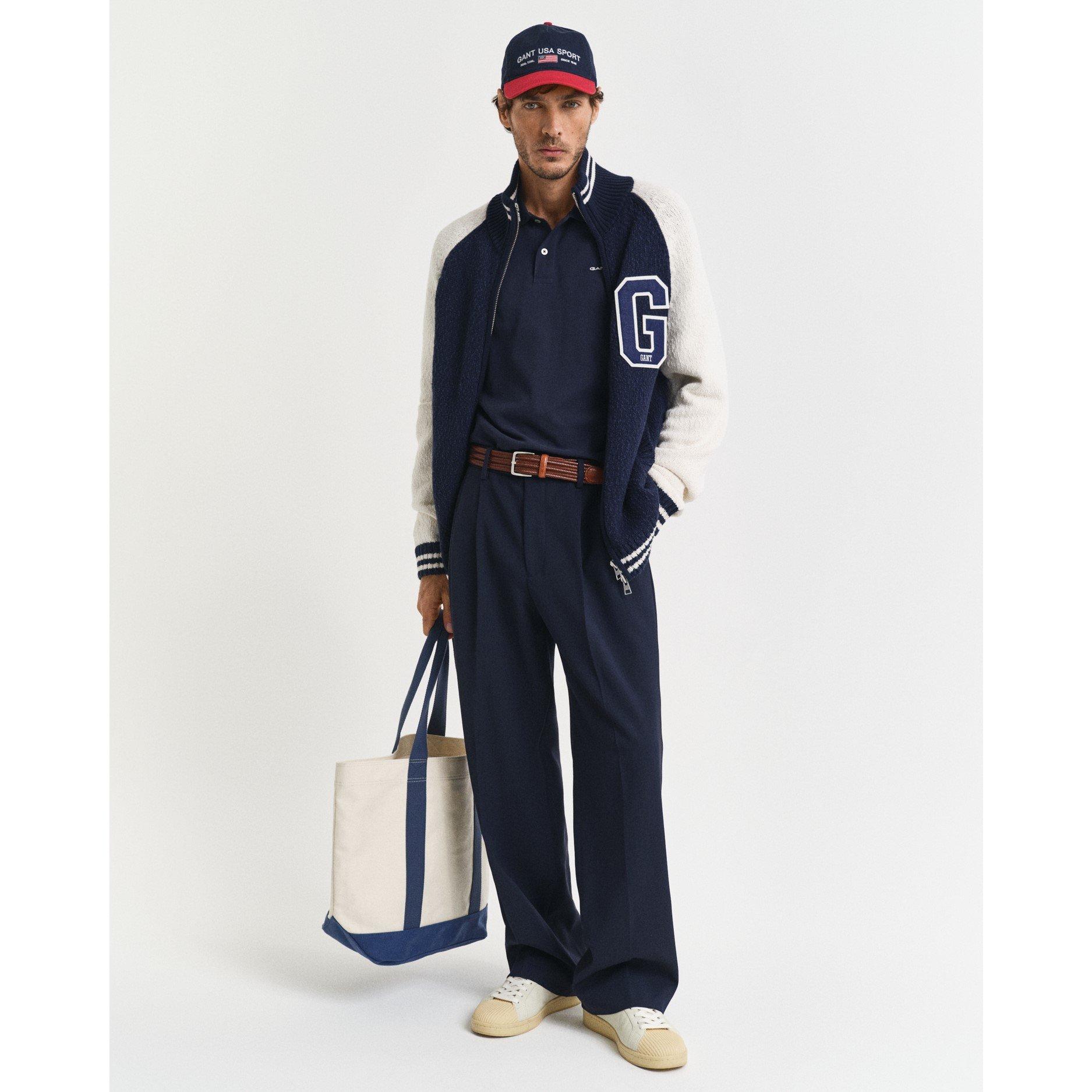 Bleu soirée - Gant - Tipped Pique Polo Shirt - 6