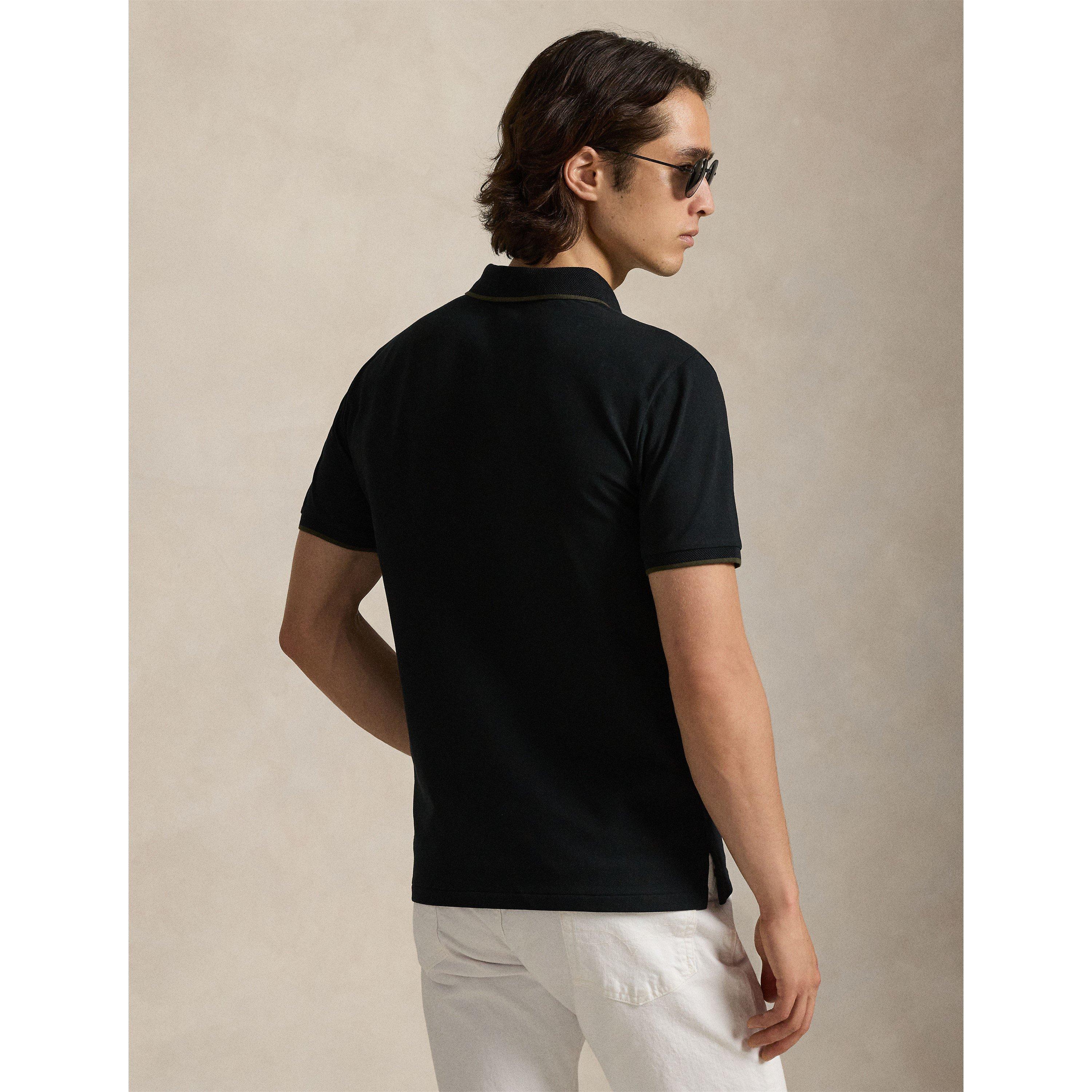 Polo Black - Polo Ralph Lauren - Men's Zipped Short Sleeve Shirt - 3