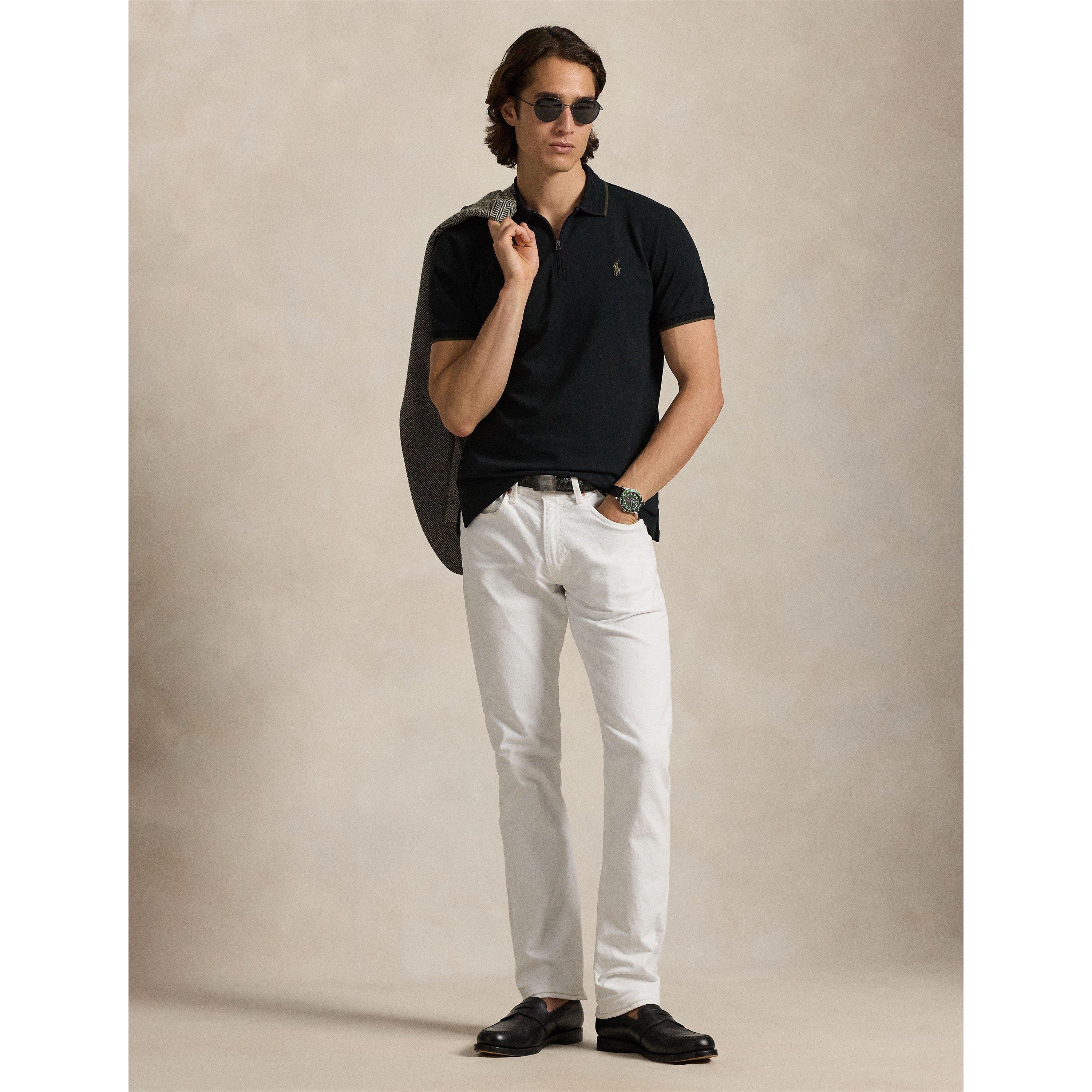 Polo Black - Polo Ralph Lauren - Men's Zipped Short Sleeve Shirt - 5