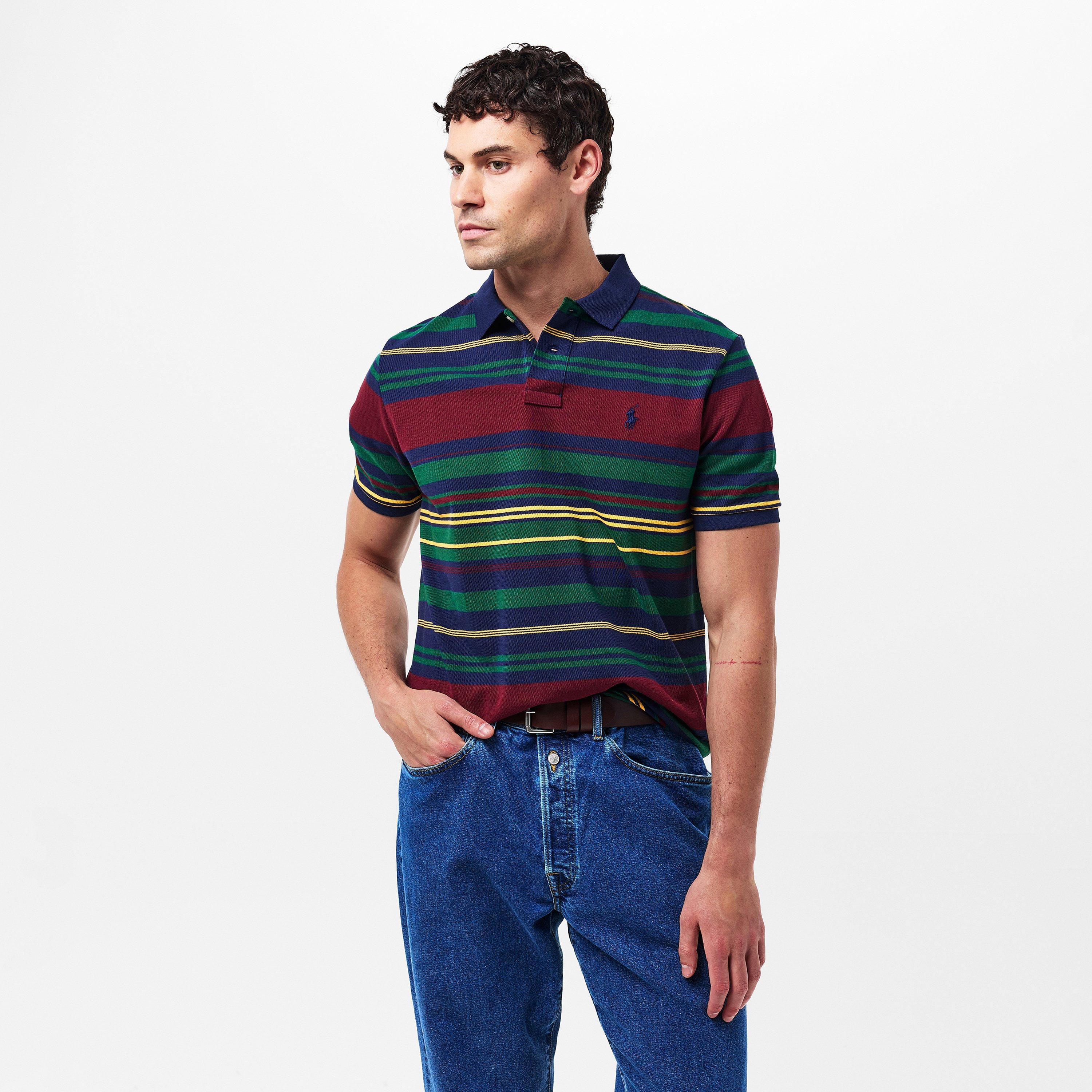 Classic Wine - Polo Ralph Lauren - Men's Short-Sleeve Polo Shirt - 3