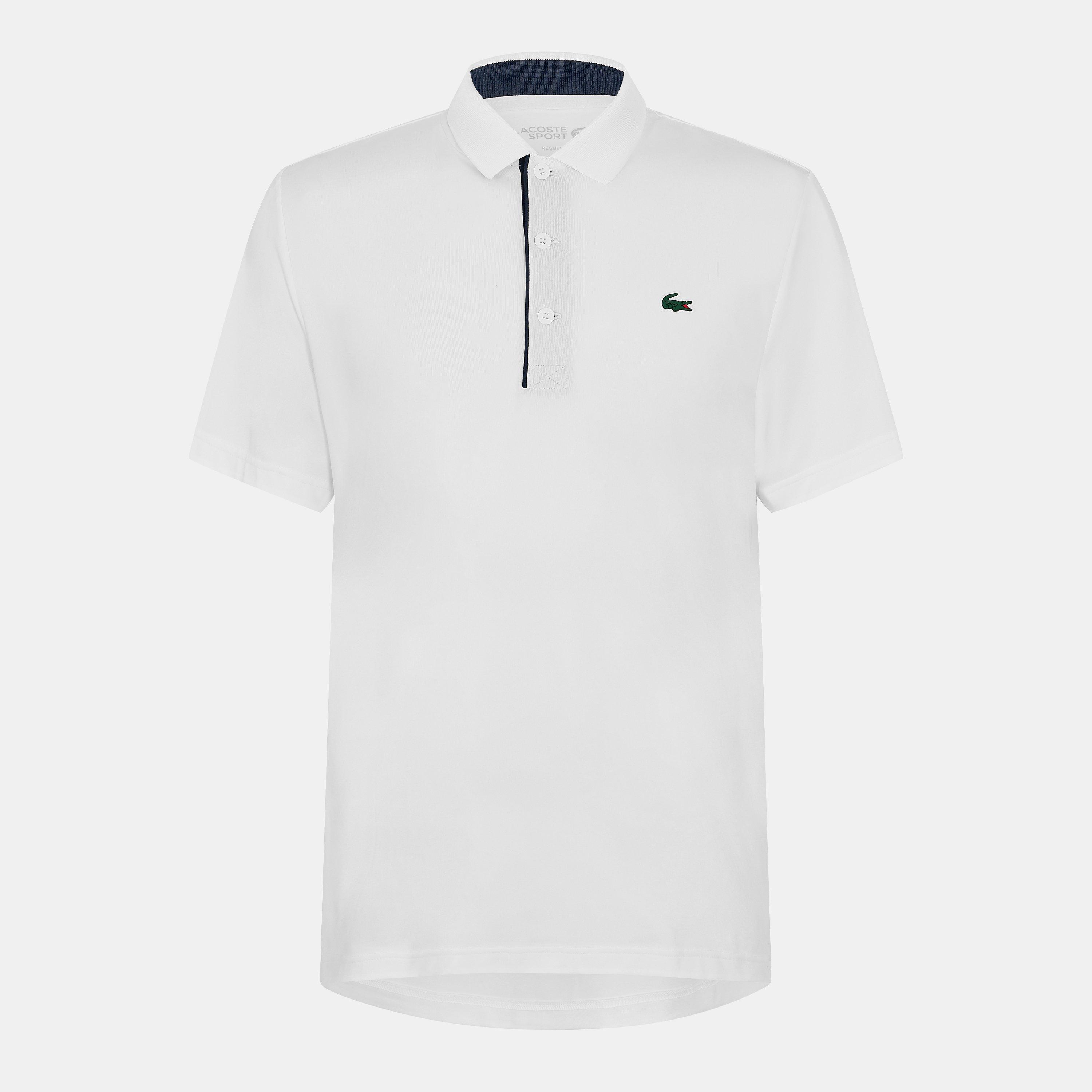 lacoste polo blanco