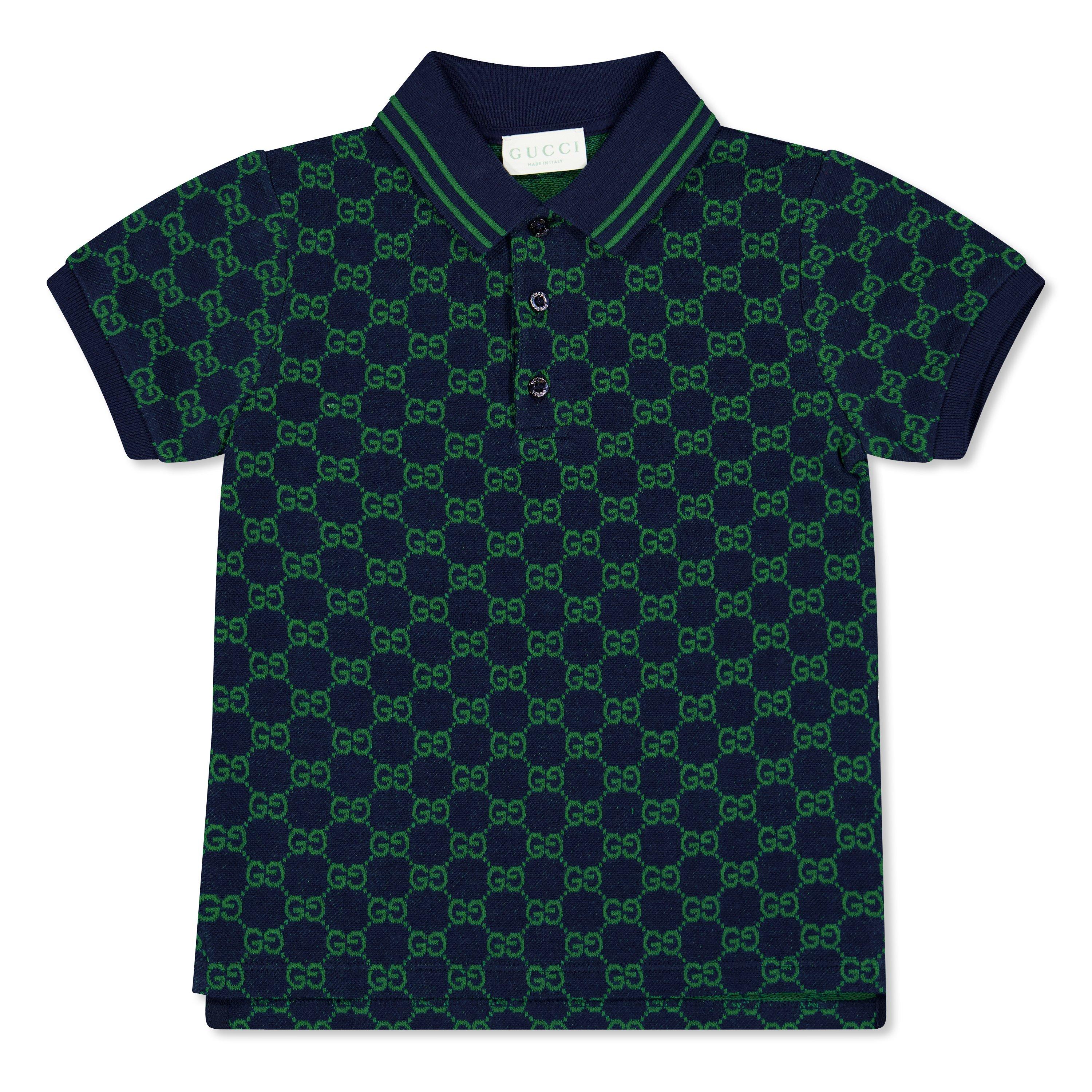 Blu/Green 4085 - Gucci - Gucci GG Polo Jn61 - 1