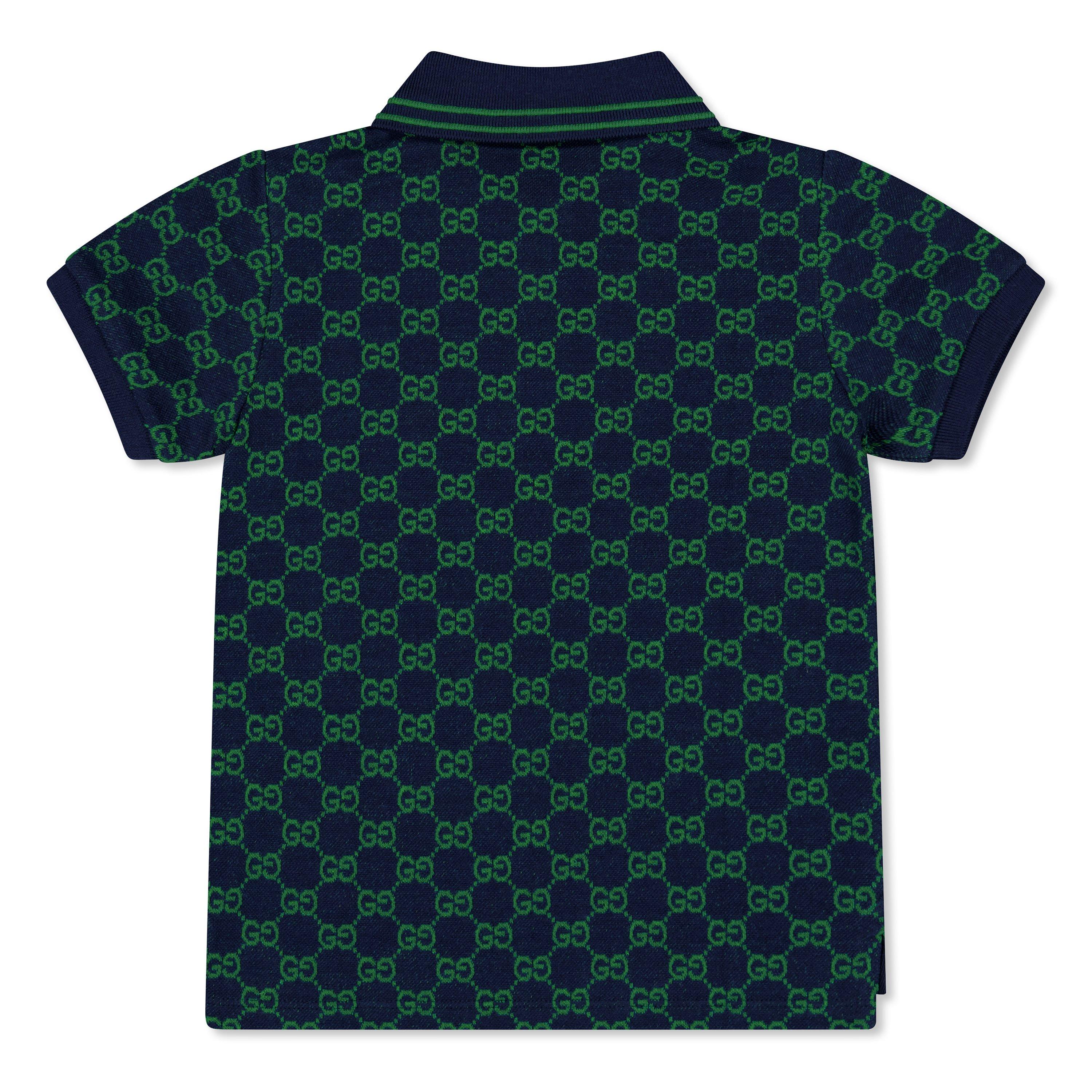 Blu/Green 4085 - Gucci - Gucci GG Polo Jn61 - 2