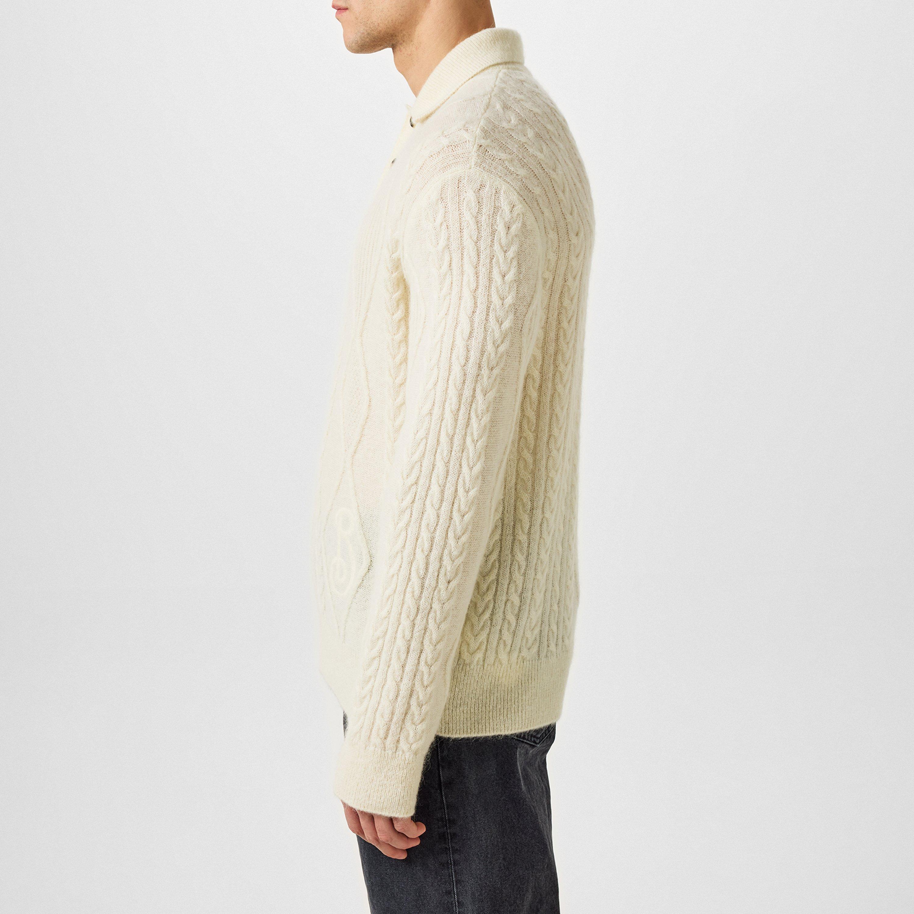 Snow - Burberry - Men's Short-Sleeve Polo Shirt - 2