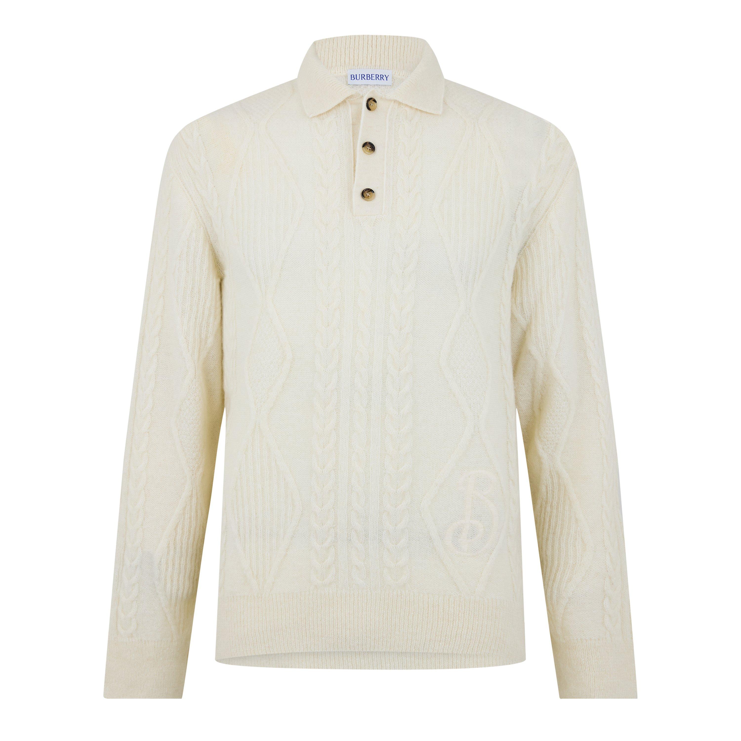 Snow - Burberry - Men's Short-Sleeve Polo Shirt - 5