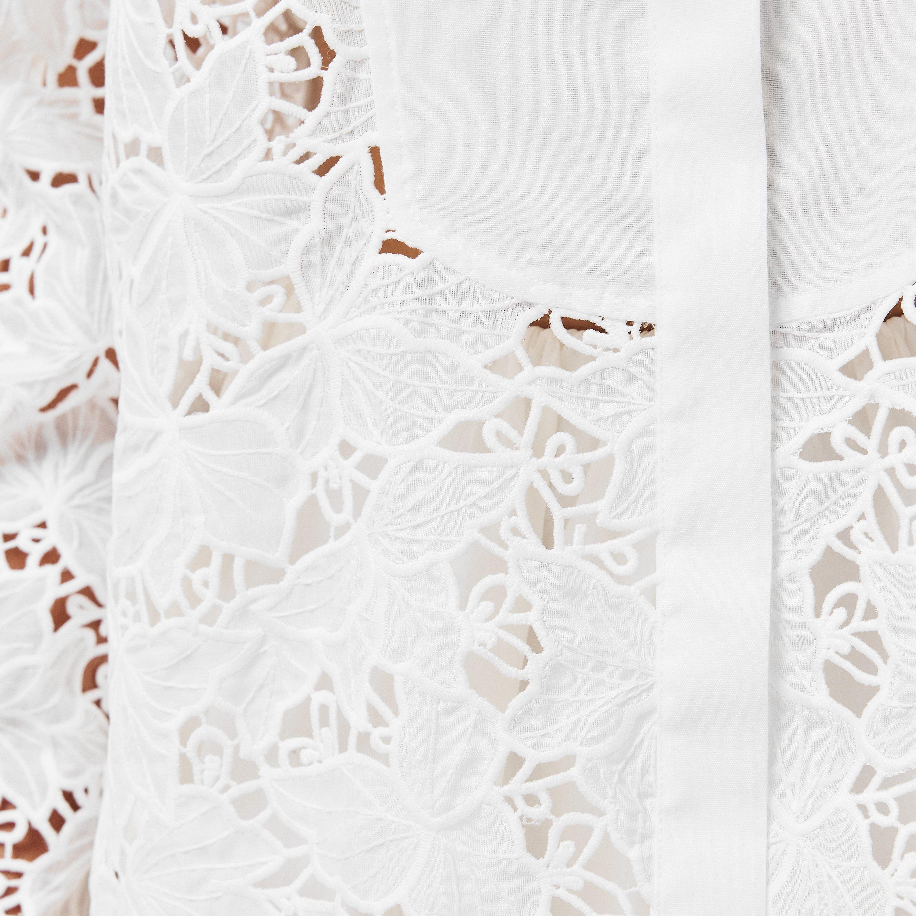 Weiß - Ted Baker - Women's Lethia Long-Sleeve Blouse - 5