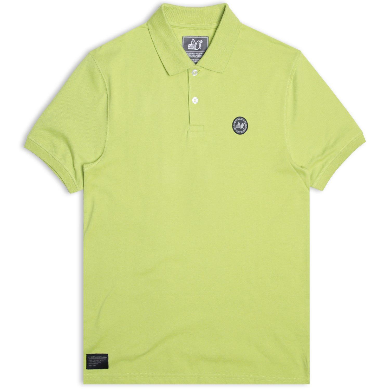 Lime - Peaceful Hooligan - Men's Short-Sleeve Polo Shirt - 5