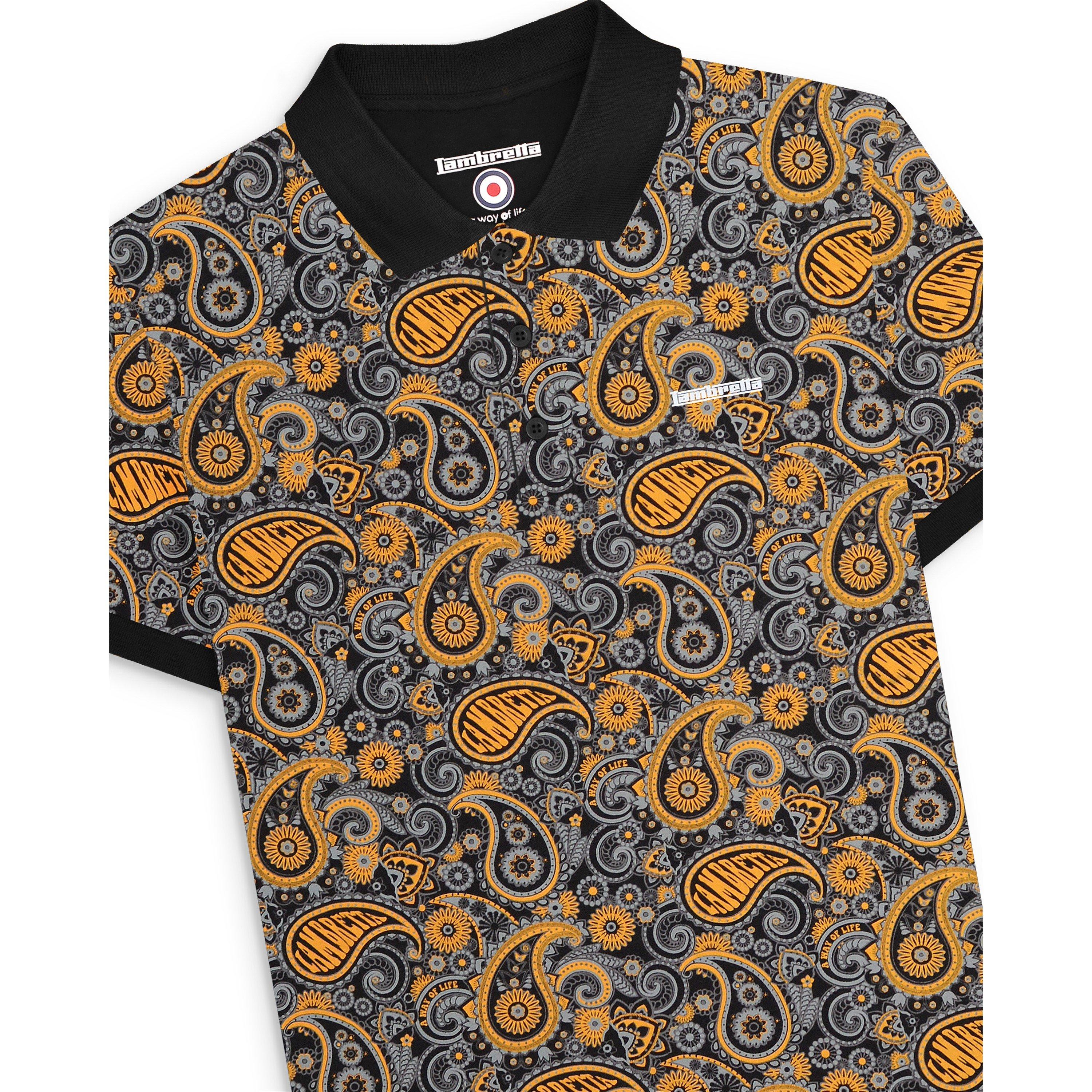 Nero - Lambretta - Pasly Polo Shirt Mens - 3