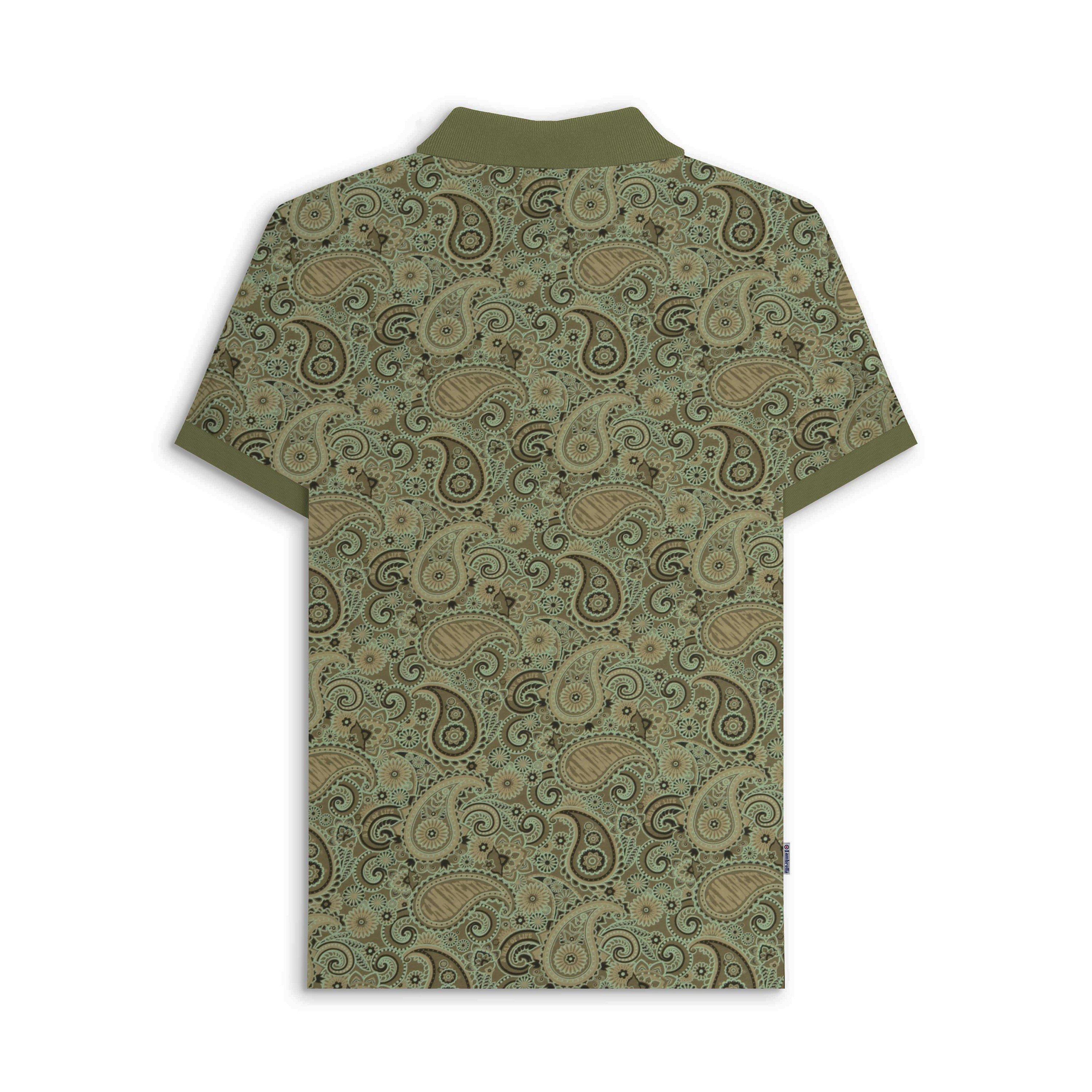 Khaki - Lambretta - Pasly Polo Shirt Mens - 2