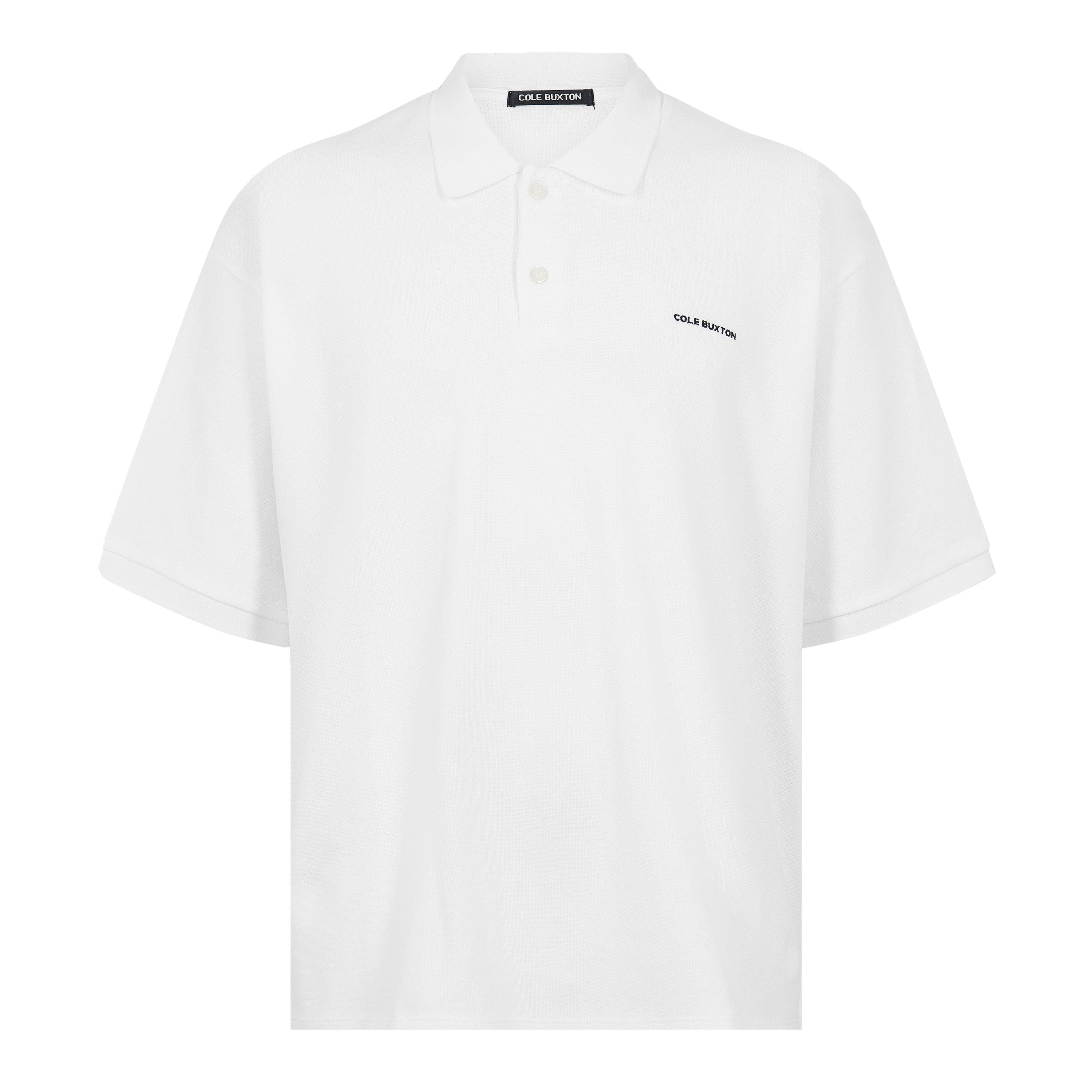 Vintage White - Cole Buxton - Cole Mini Logo Polo Sn54 - 1